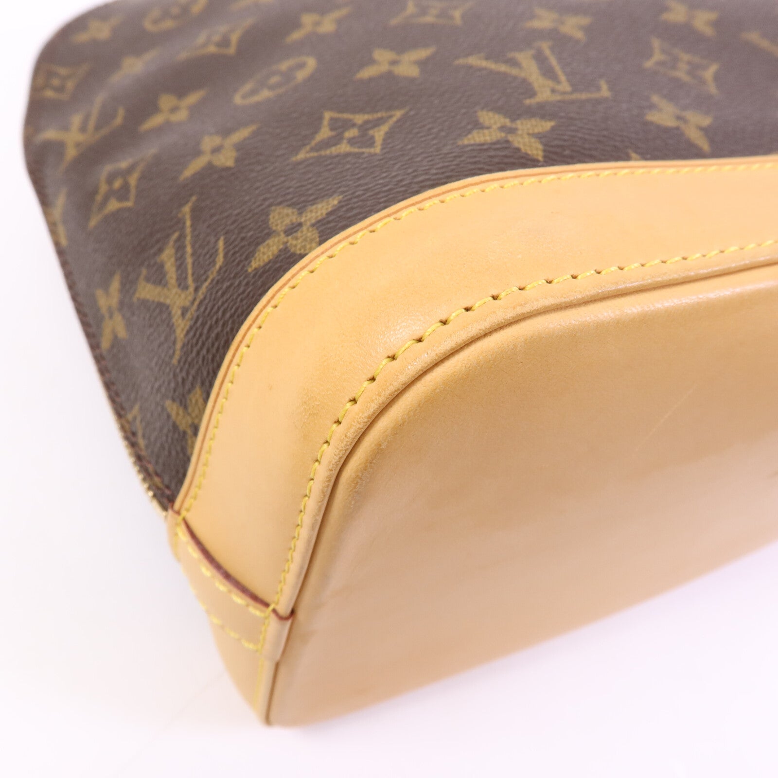 LOUIS VUITTON Monogram Alma PM金扣手挽袋