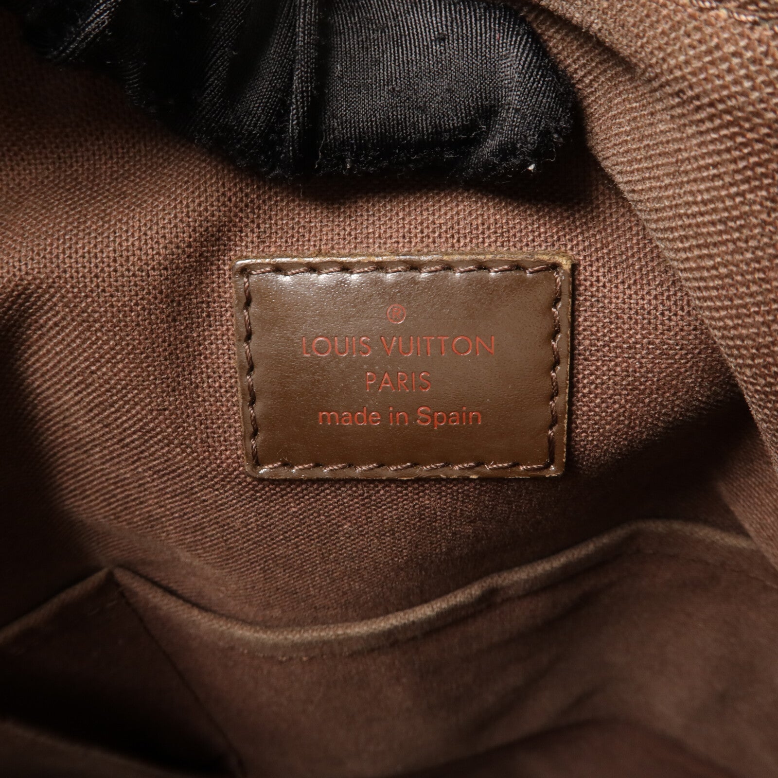LOUIS VUITTON Damier Beaubourg金扣肩背袋棕色