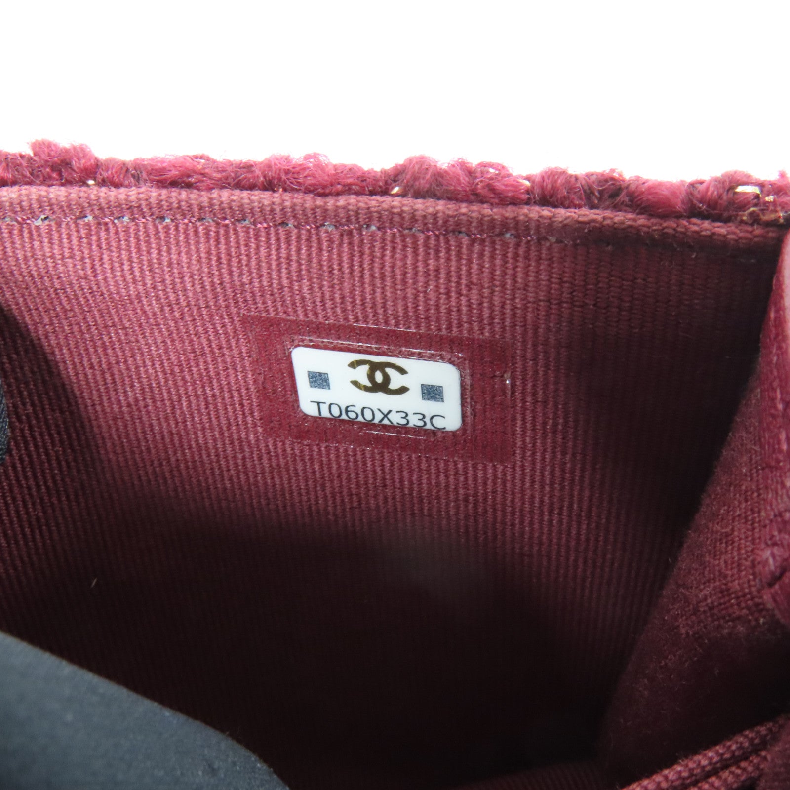 CHANEL Tweed Mini Tweed Bag金扣鏈帶肩背袋