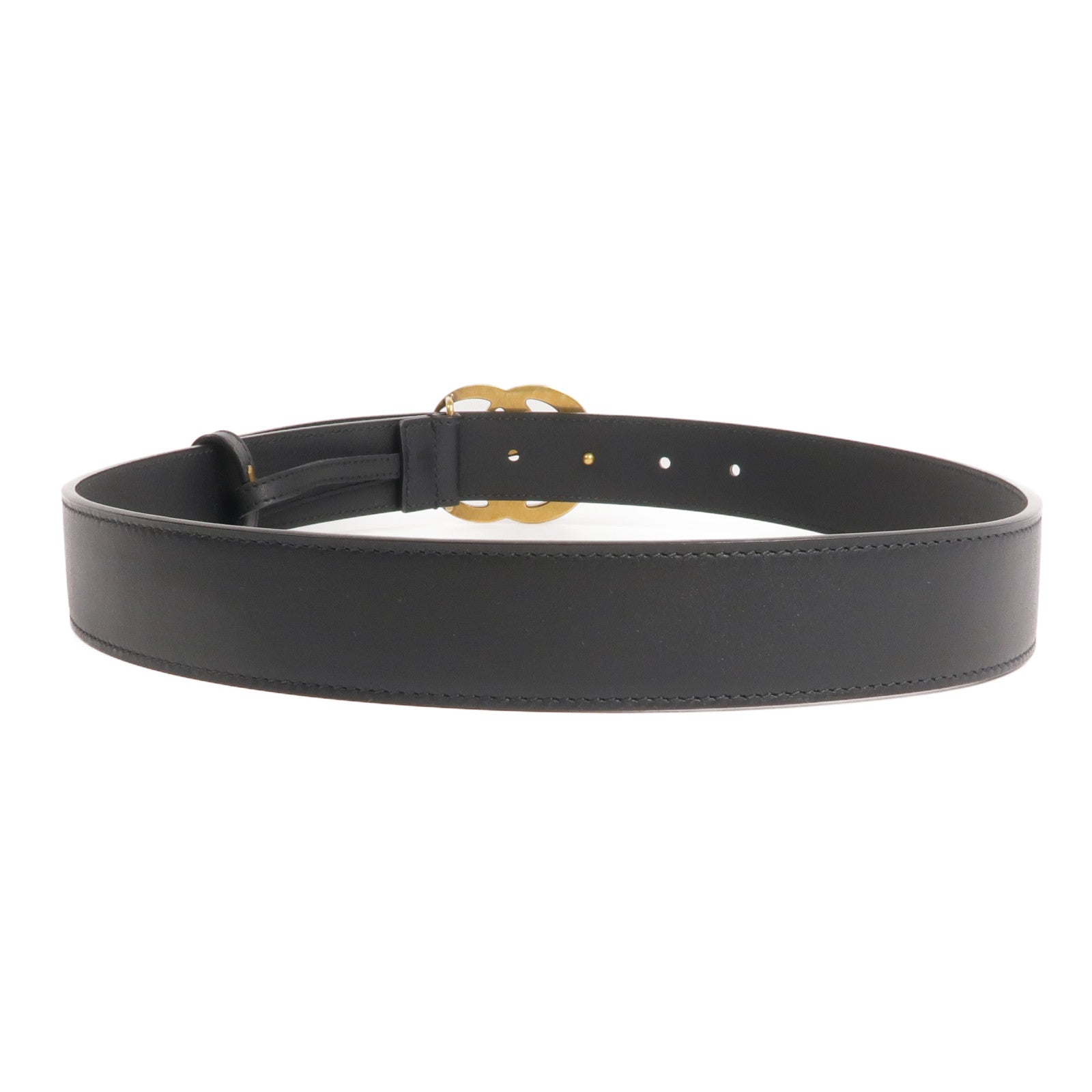 GUCCI 牛皮皮革Belt金扣皮帶