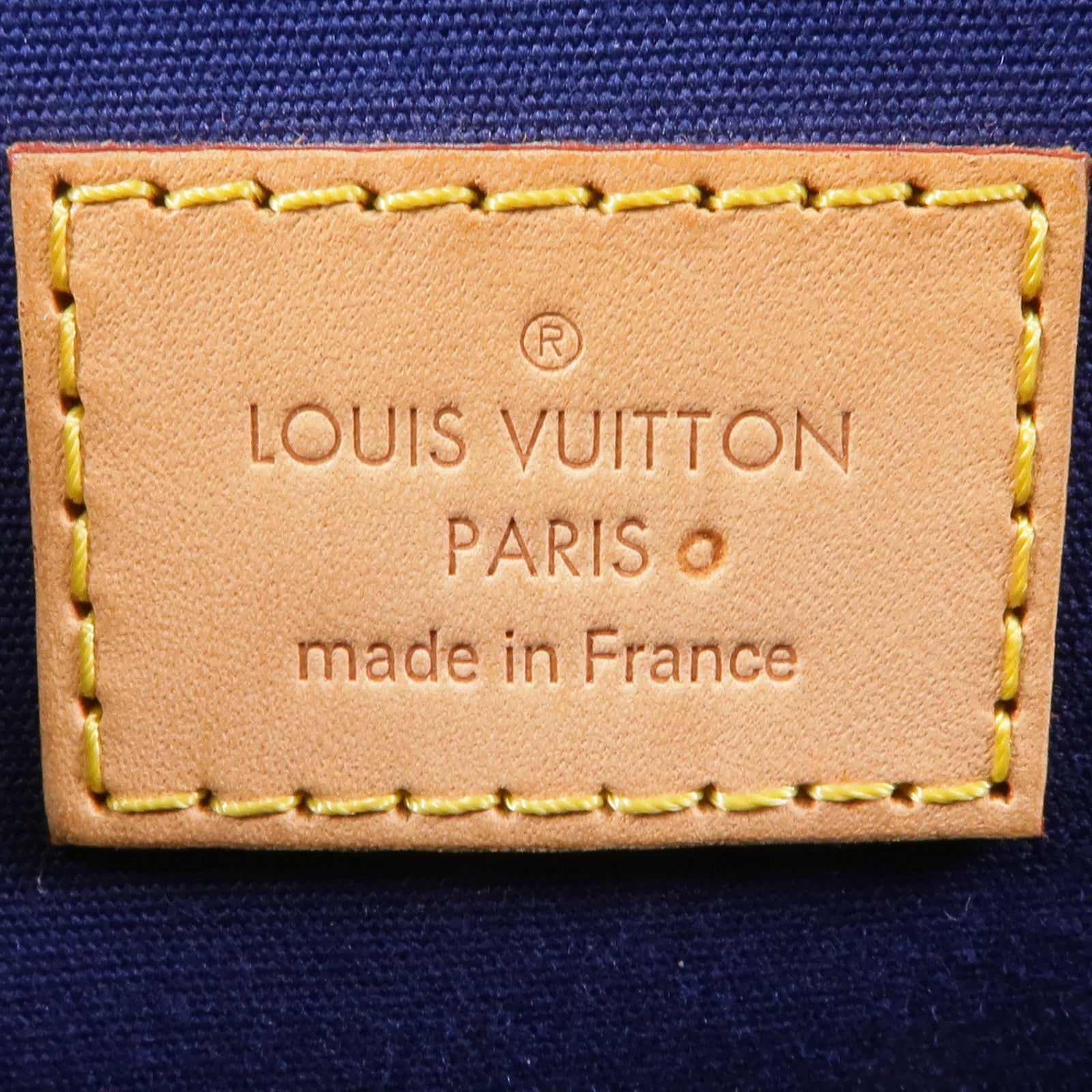 LOUIS VUITTON Vernis Alma PM金扣手挽袋