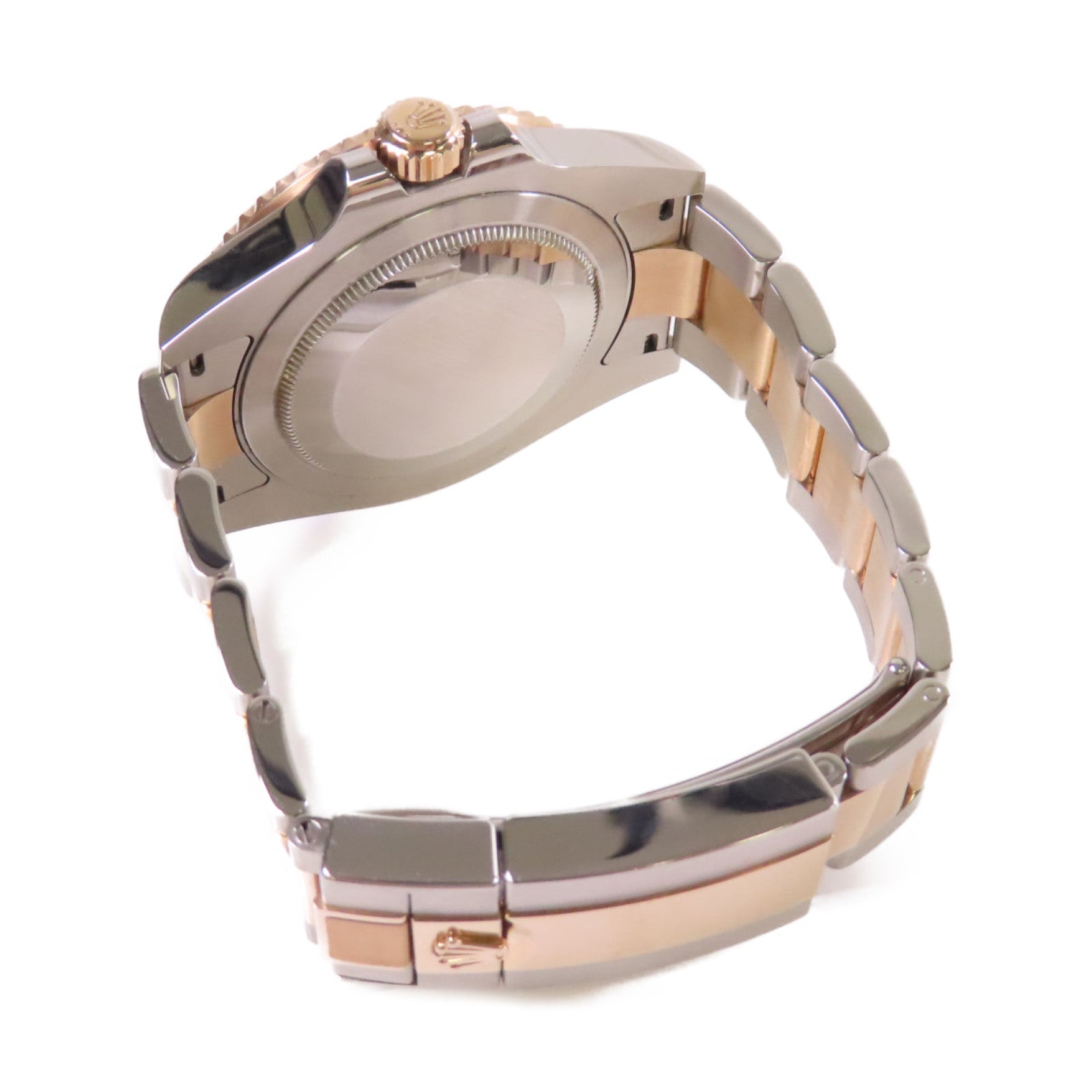 ROLEX GMT Master II Watch不鏽鋼/18K玫瑰金自動機芯手錶黑色