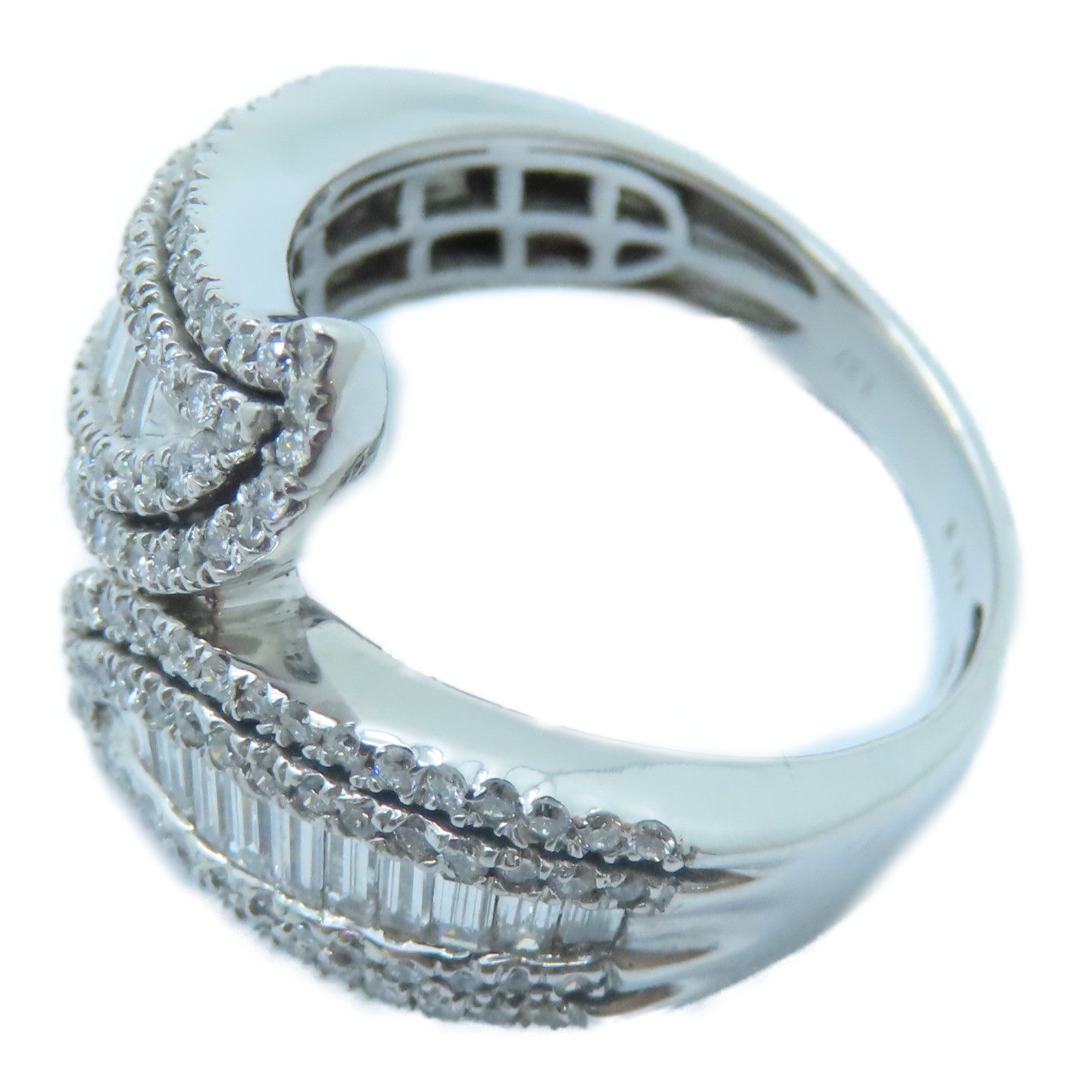 JEWELRY 18K白金Diamond Ring 1.37ct鑽石戒指US#7