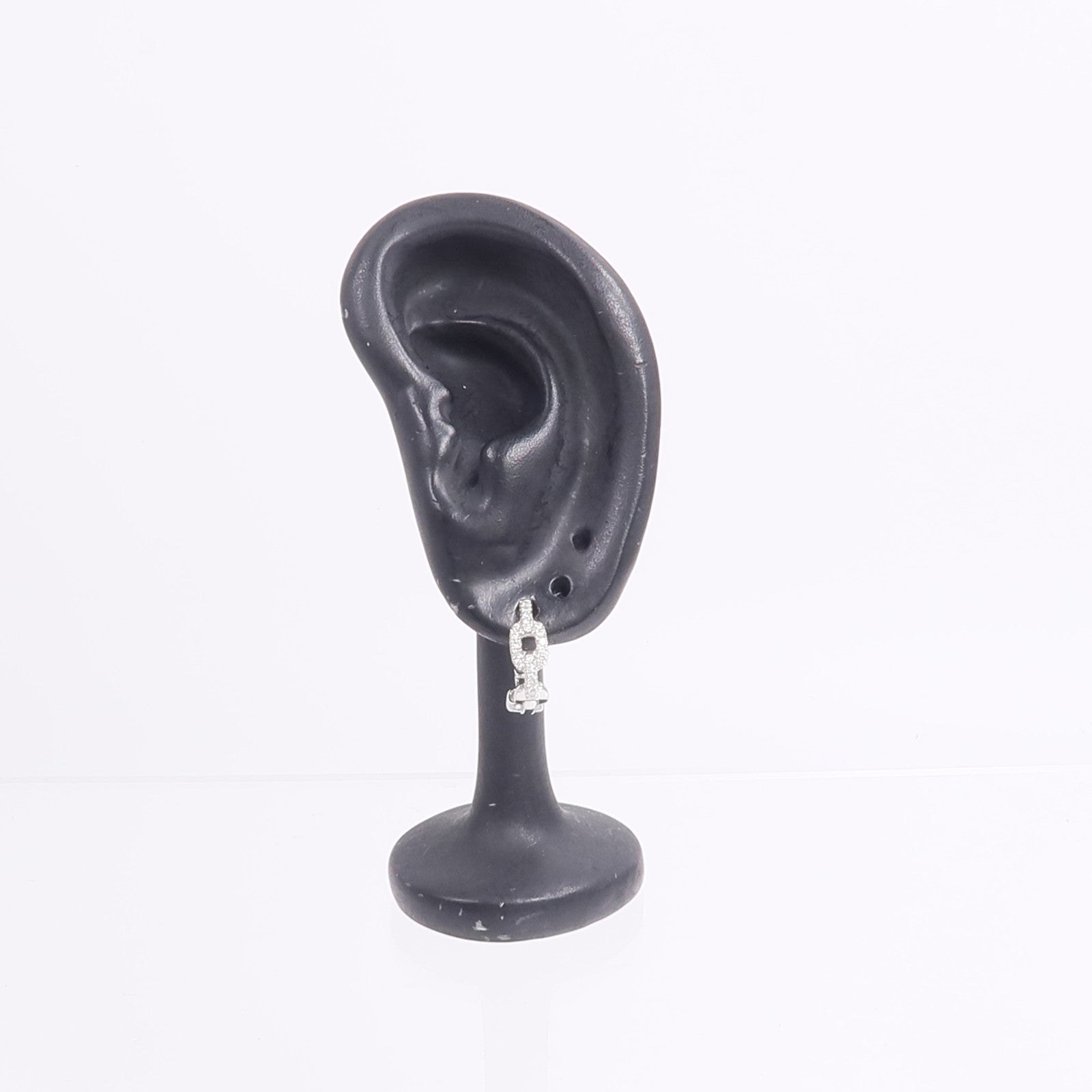 JEWELRY 18K白金Diamond Earrings鑽石耳環