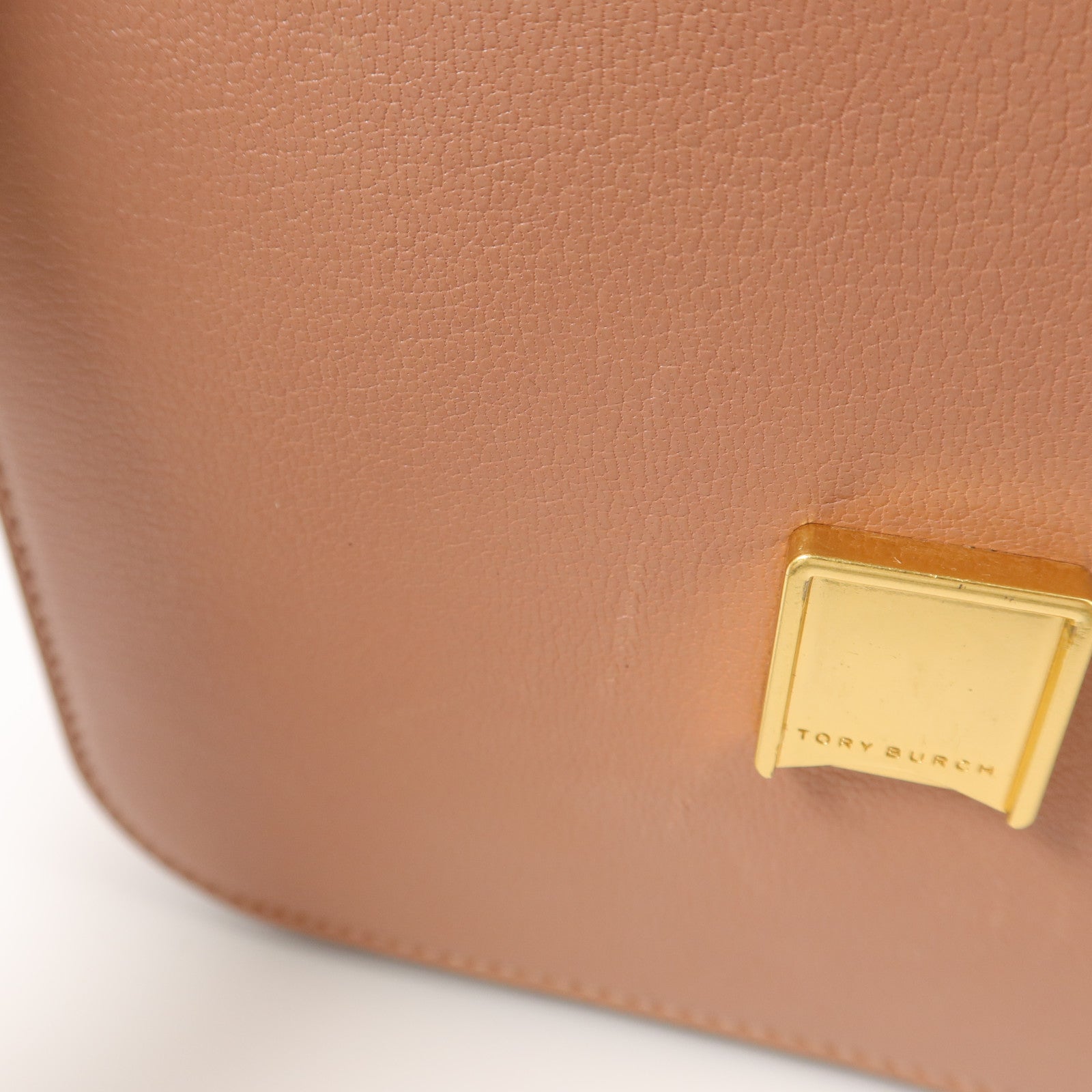 Tory Burch 牛皮皮革Chain Shoulder鏈帶肩背袋