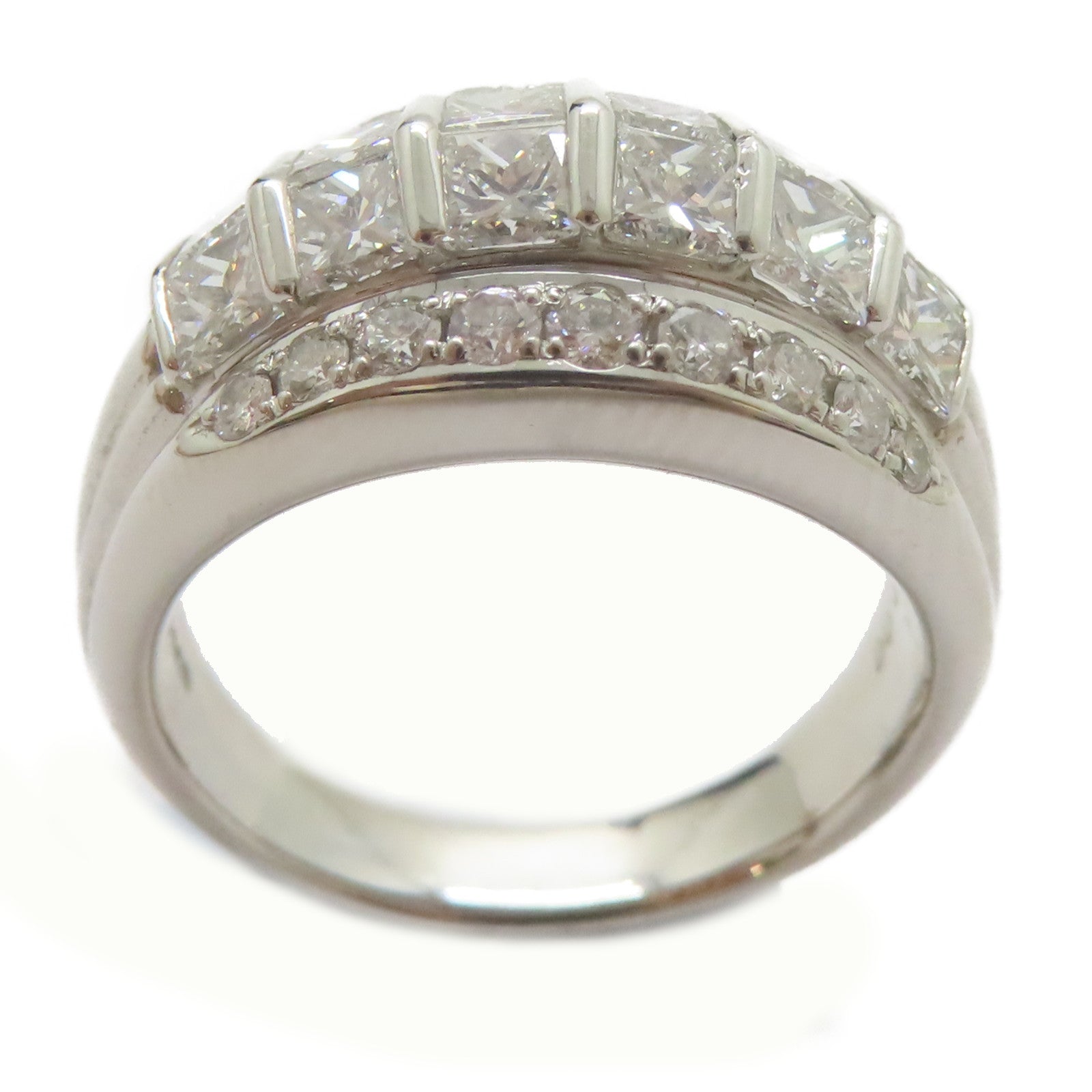 JEWELRY PT900鉑金Diamond Ring 2.00ct鑽石戒指US#6.25
