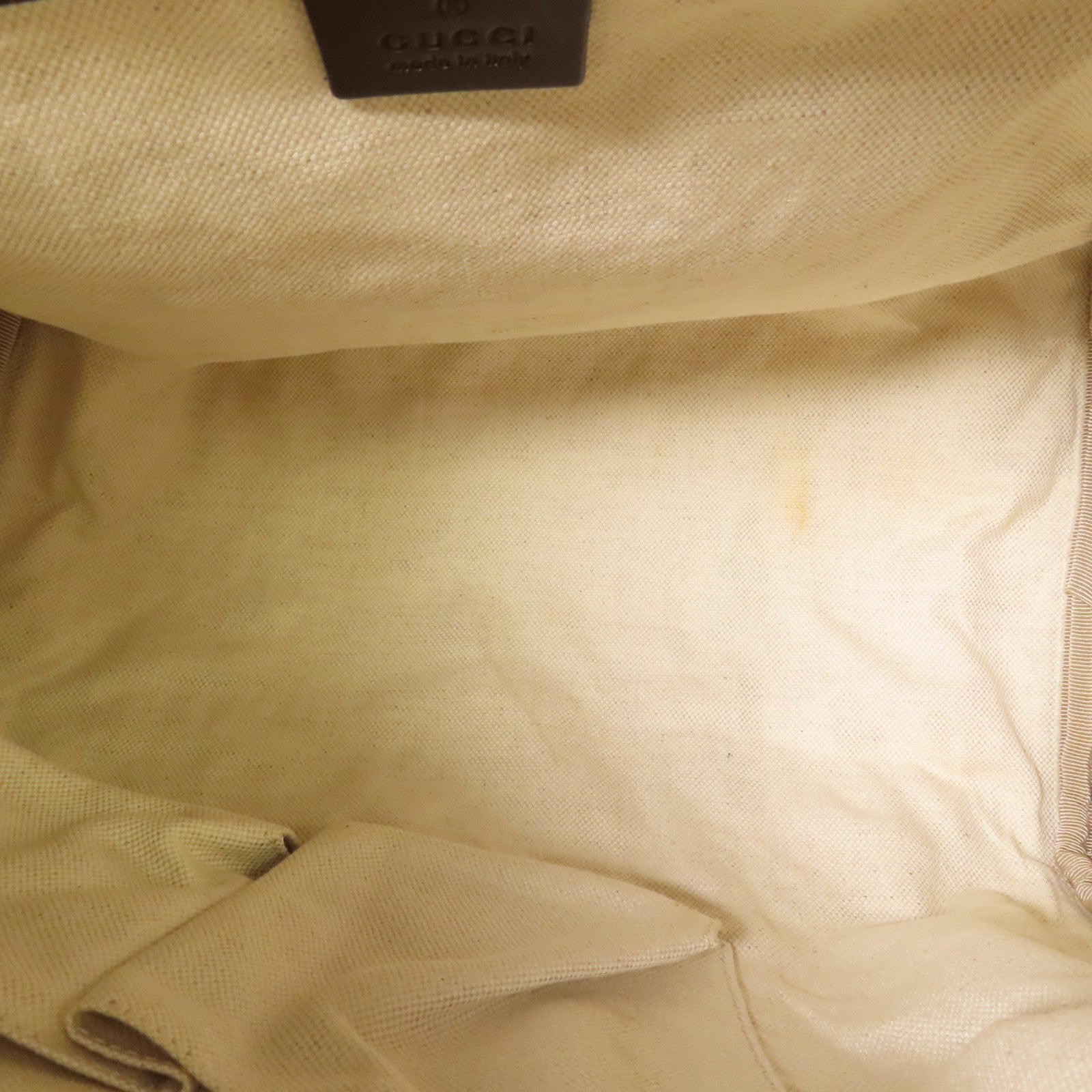 GUCCI 帆布2 Way Shoulder Boston金扣手挽肩背兩用袋