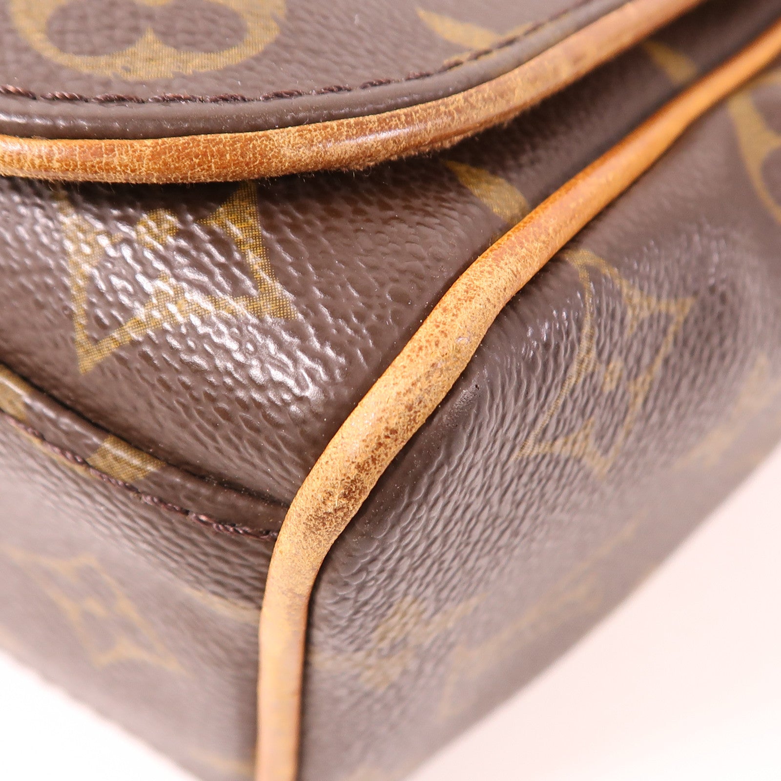 LOUIS VUITTON LV GHW Abbesses Shoulder Bag M45257 Monogram Brown