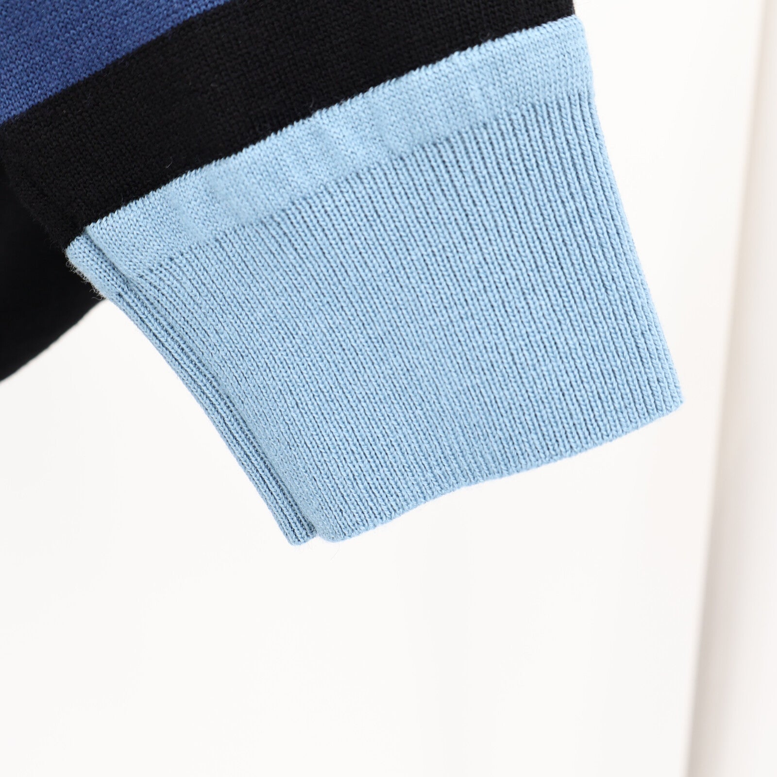 HERMES Silk/Wool Mors A Jouets Detour Top針織