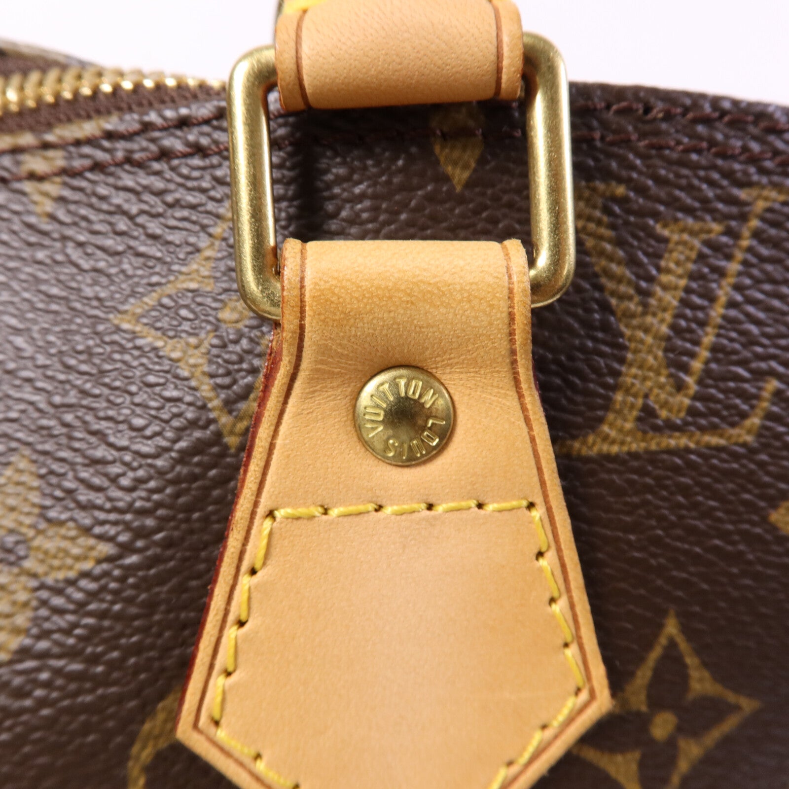 LOUIS VUITTON Monogram Alma PM金扣手挽袋