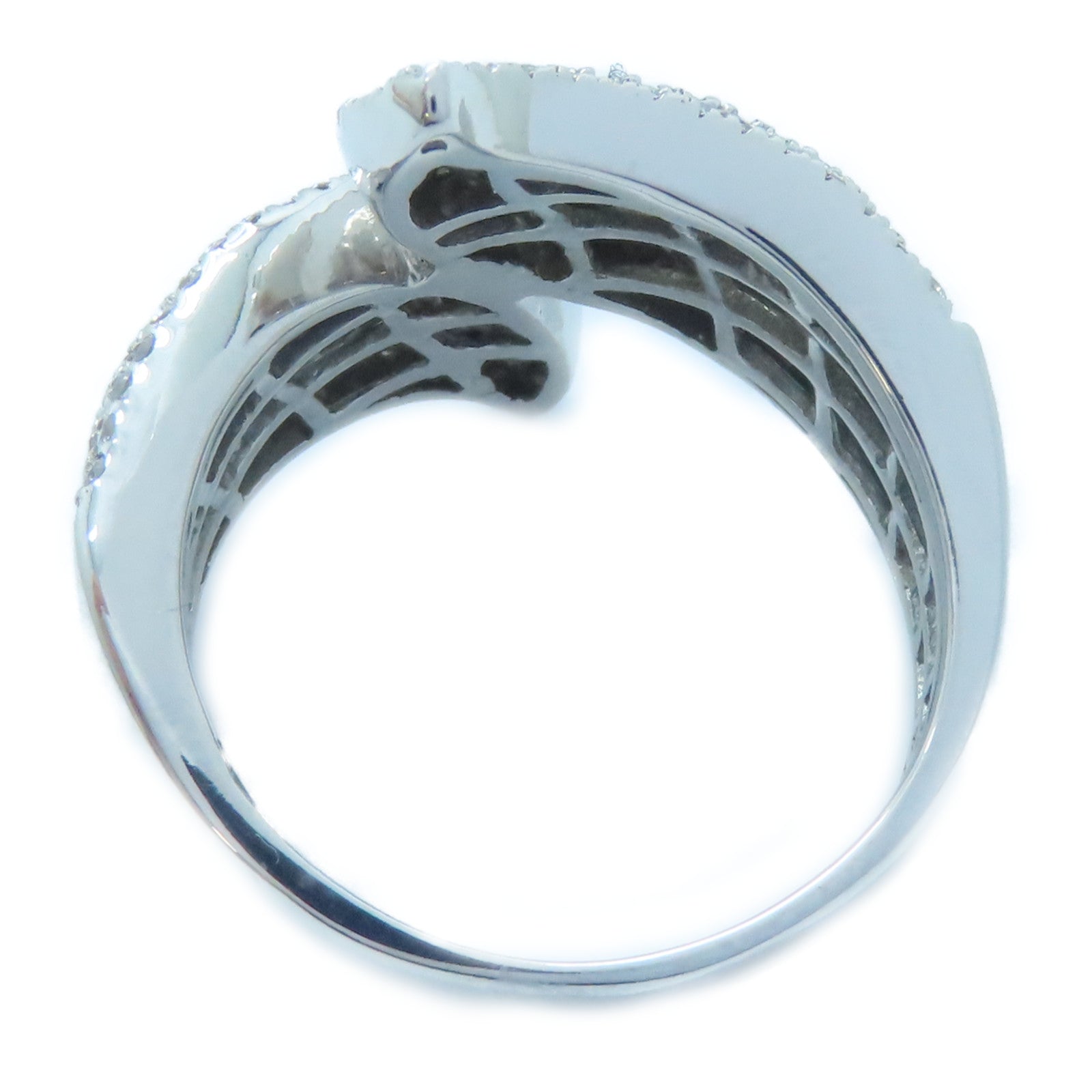 JEWELRY 18K白金Diamond Ring 1.37ct鑽石戒指US#7