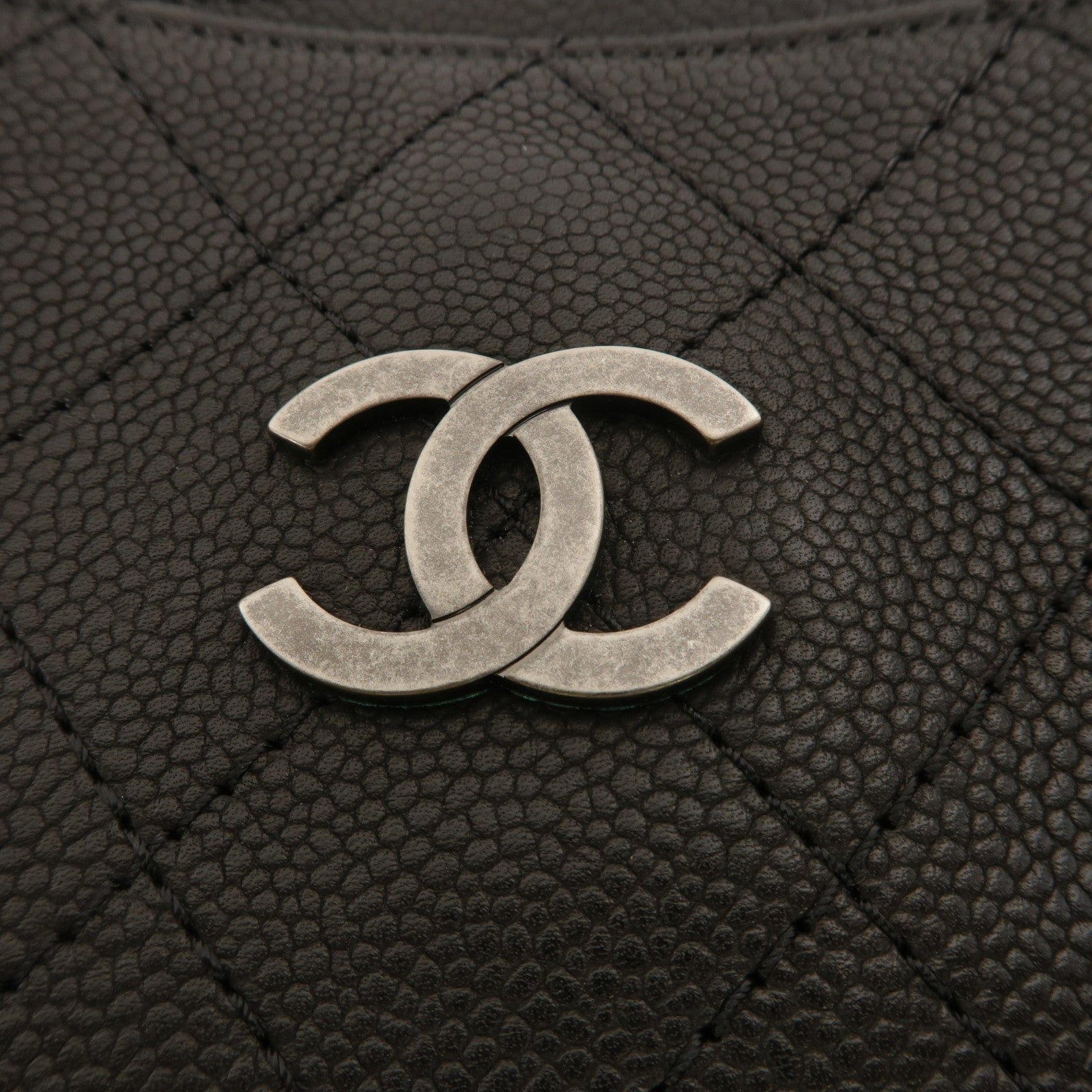 CHANEL 牛皮皮革Chain Shoulder手挽肩背兩用袋