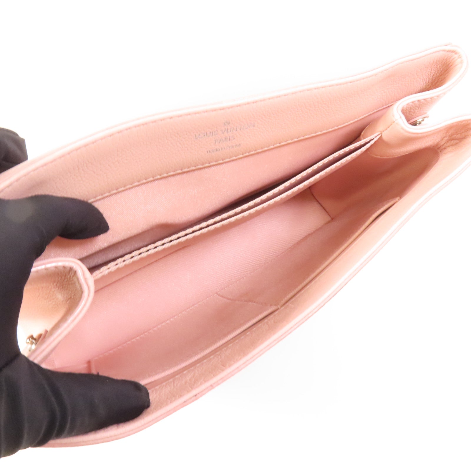 LOUIS VUITTON 牛皮皮革Lockme Cartable銀扣手挽肩背兩用袋