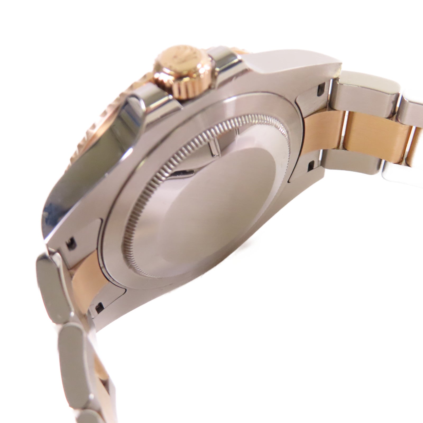 ROLEX GMT Master II Watch不鏽鋼/18K玫瑰金自動機芯手錶黑色