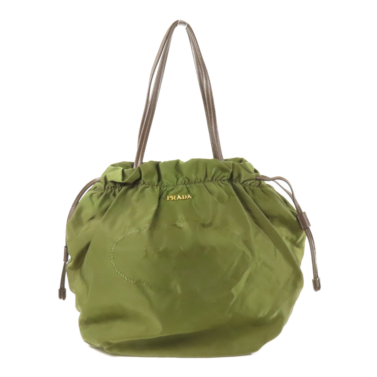 PRADA 尼龍Shoulder Bag金扣肩背袋