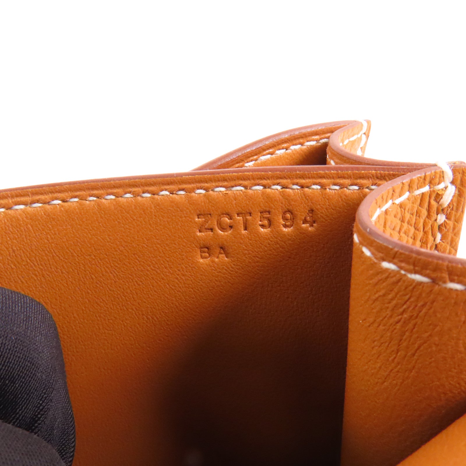 HERMES Epsom皮革Constance Mini金扣肩背袋Gold