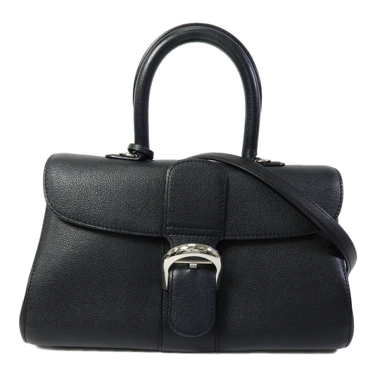Delvaux 牛皮皮革Brillant East West手挽肩背兩用袋