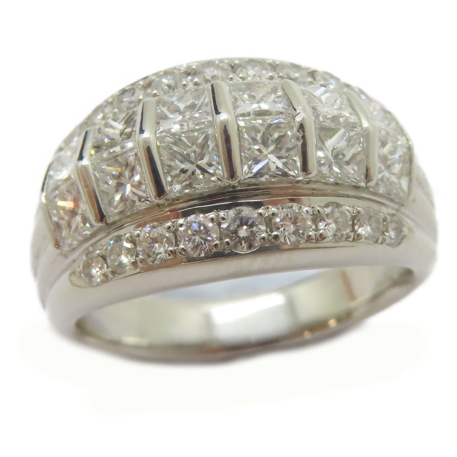 JEWELRY PT900鉑金Diamond Ring 2.00ct鑽石戒指US#6.25