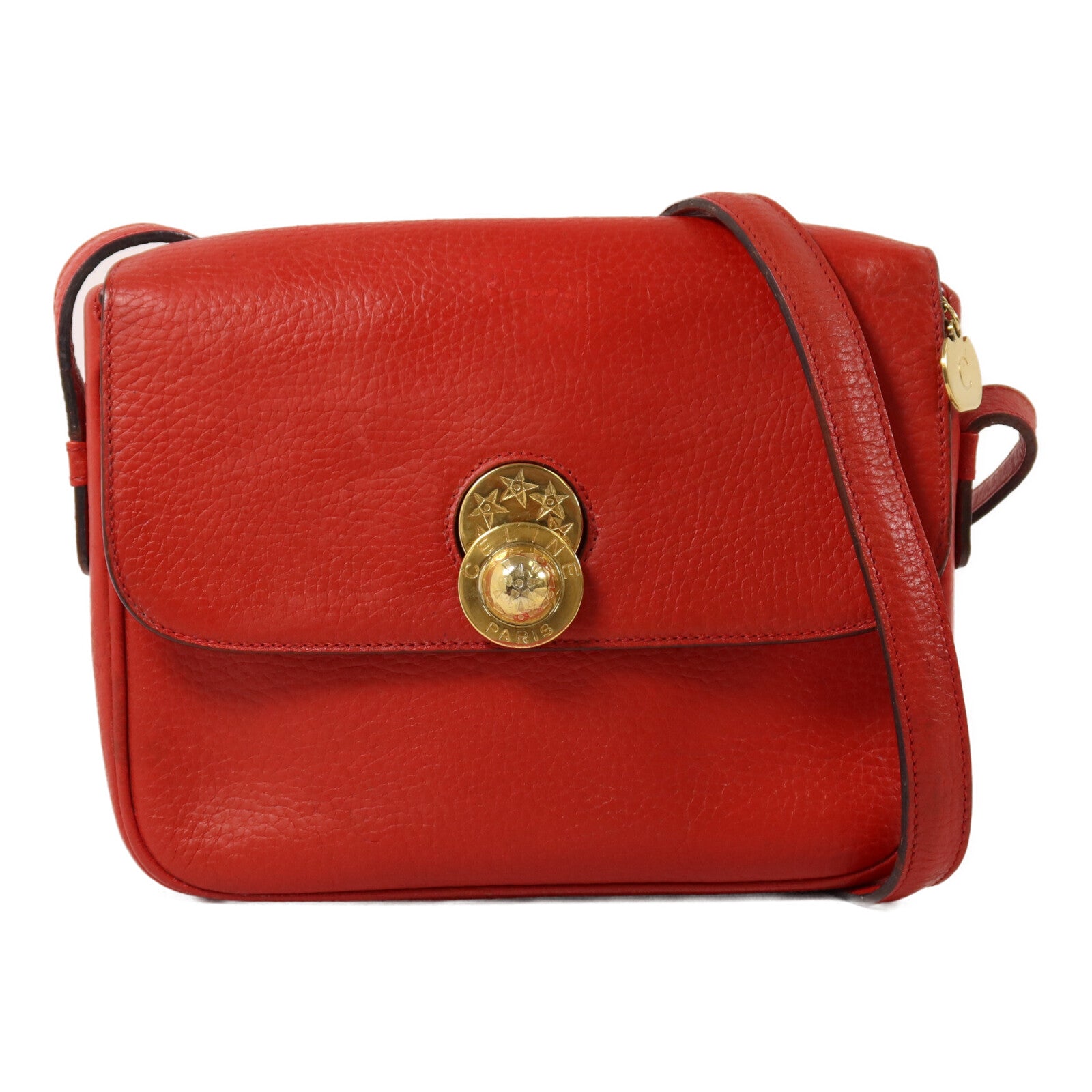 CELINE 牛皮皮革Shoulder Bag肩背袋