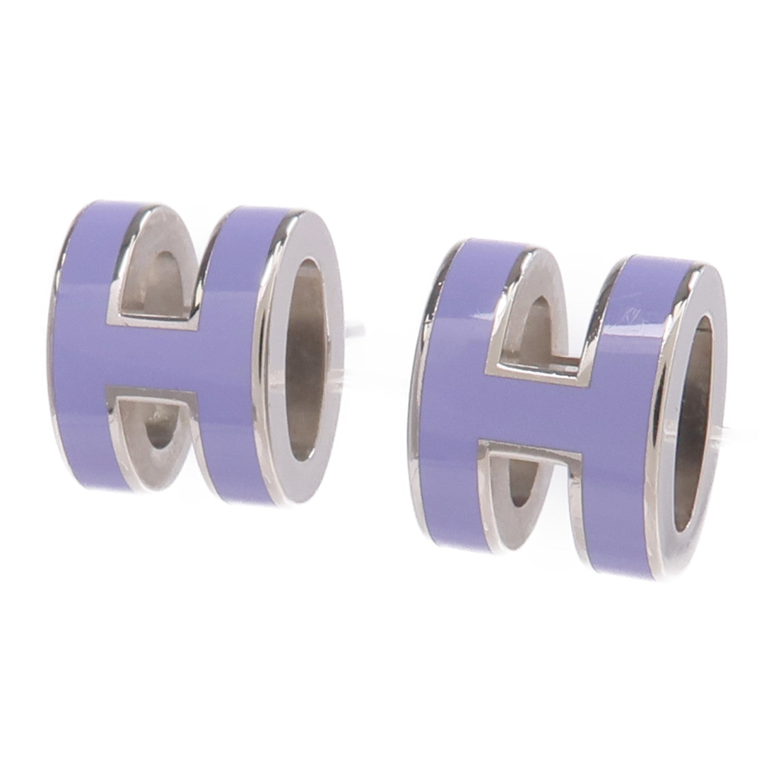 HERMES 金屬Mini Pop H Earrings耳環