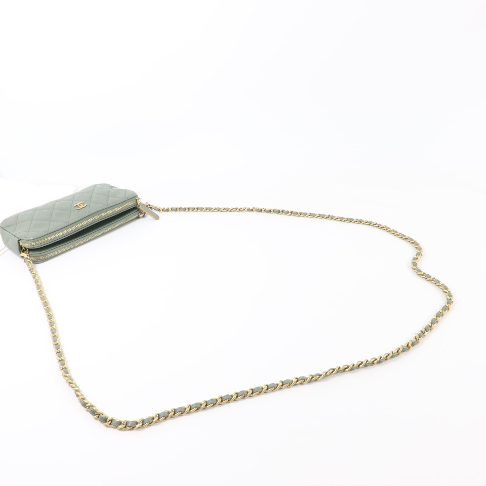 CHANEL 牛皮皮革Classic Clutch with Chain鏈帶肩背袋