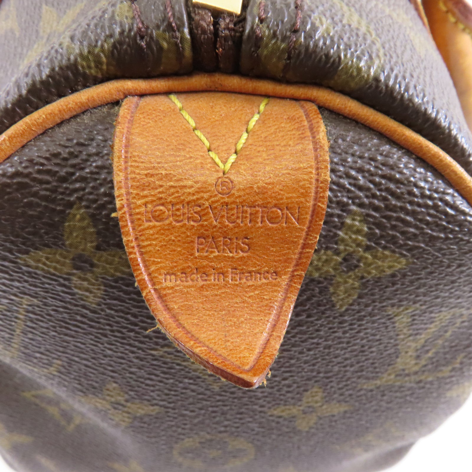 LOUIS VUITTON **【激減優惠】Monogram Speedy 25金扣手挽袋啡色