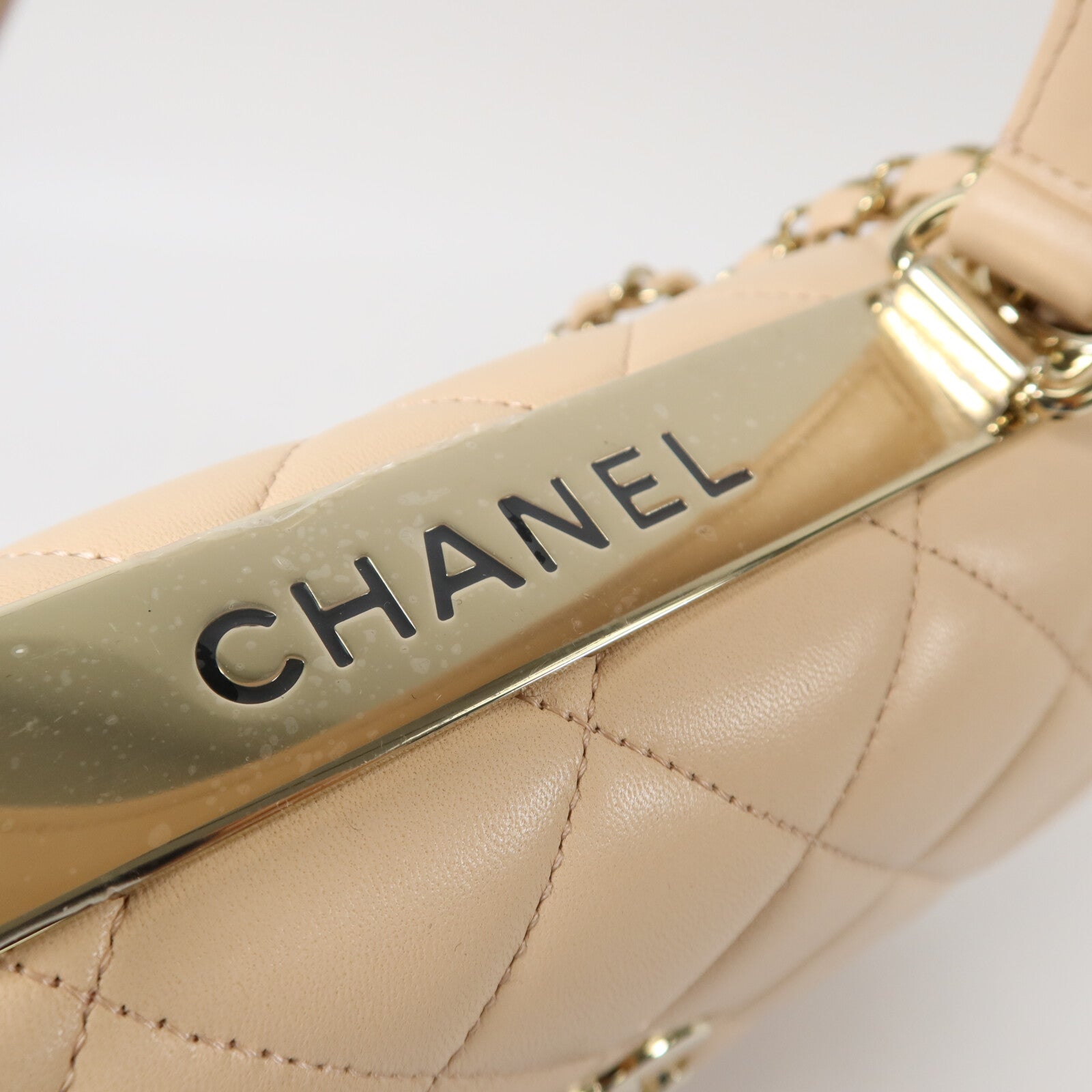 CHANEL 羊皮皮革Trend CC Medium手挽肩背兩用袋
