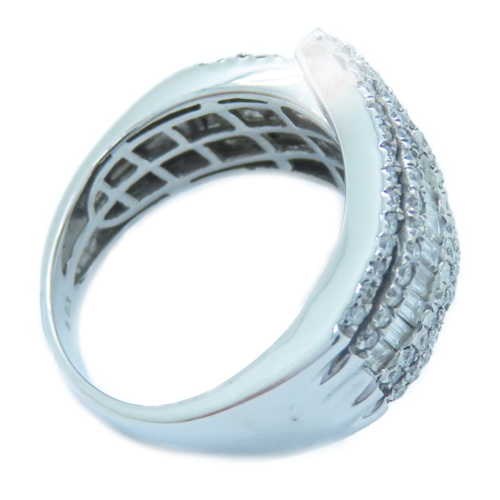 JEWELRY 18K白金Diamond Ring 1.37ct鑽石戒指US#7