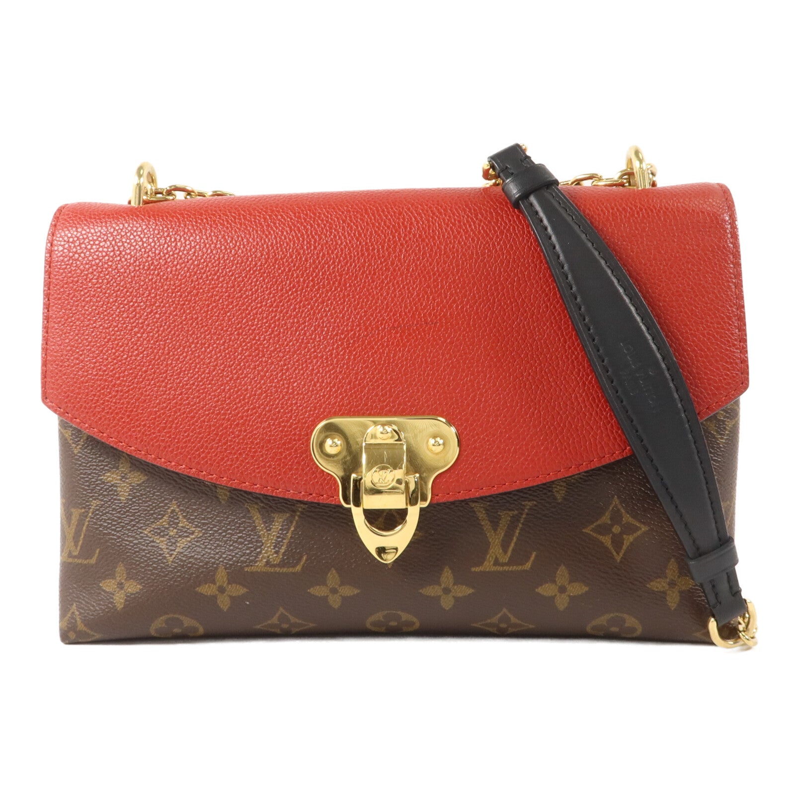 LOUIS VUITTON Monogram Saint Placide金扣肩背袋
