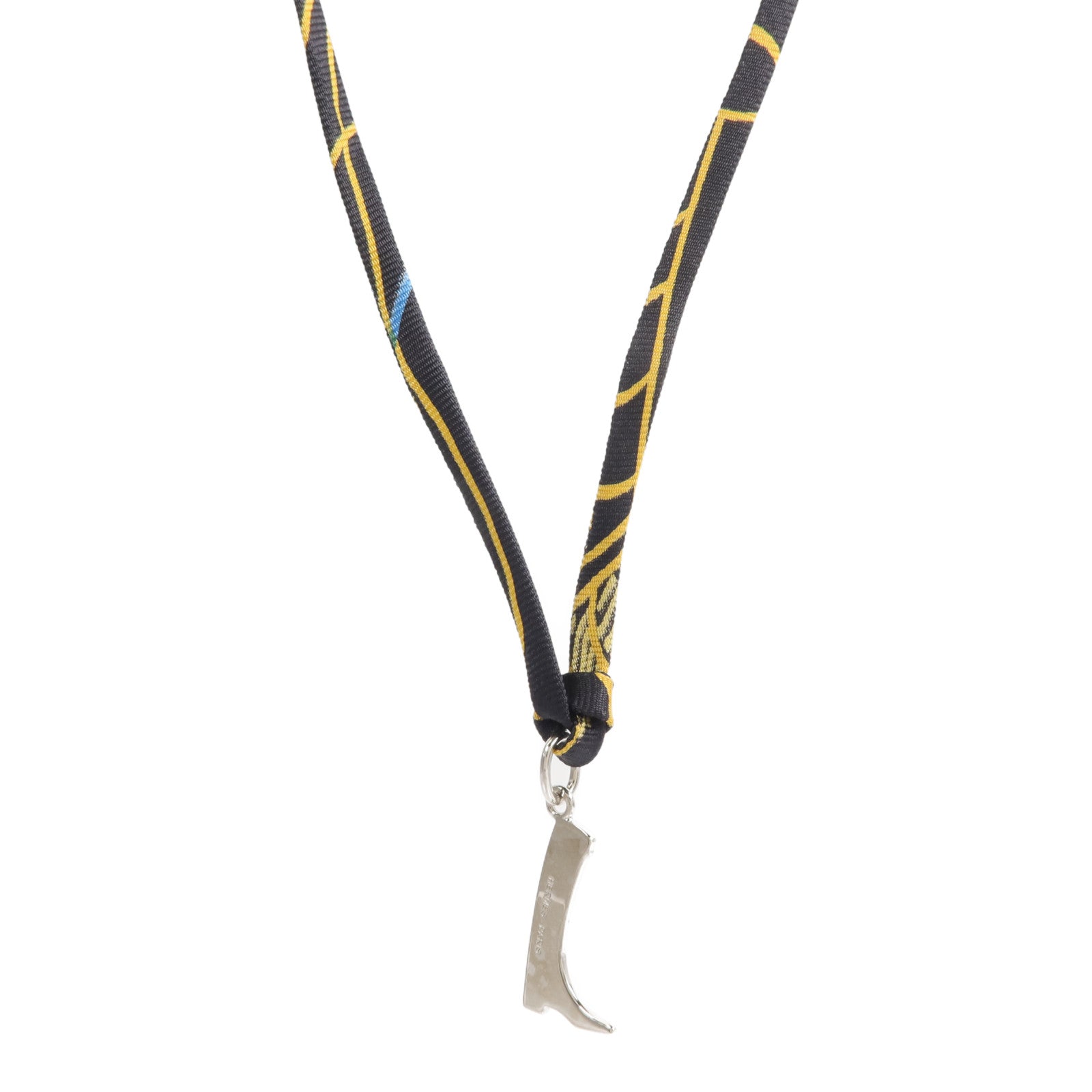 HERMES 【激減優惠】絲質Tourbillon Boot Motif Charm Twilly Ring項鍊
