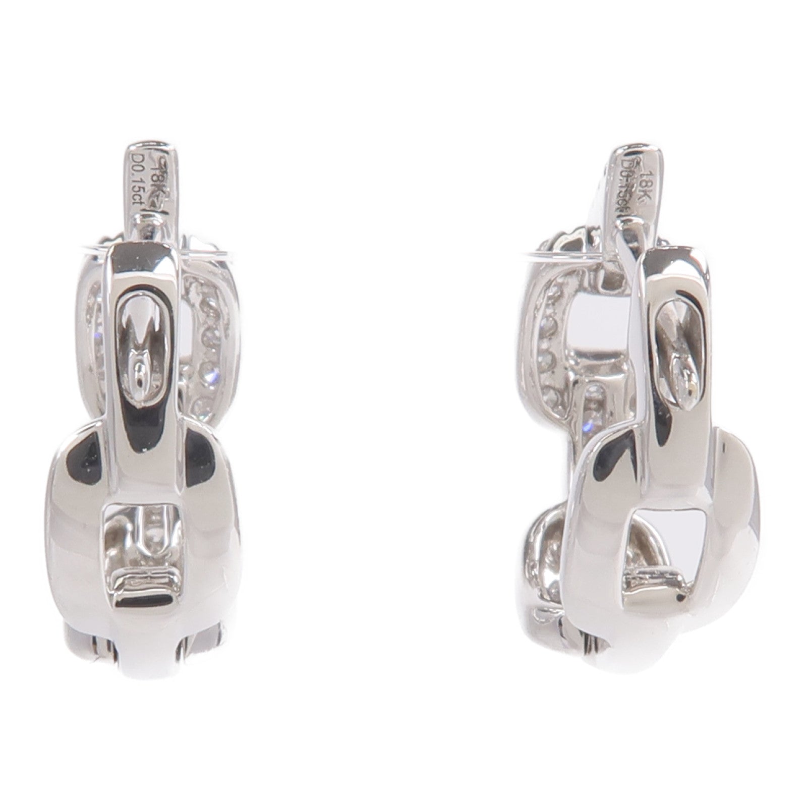 JEWELRY 18K白金Diamond Earrings鑽石耳環