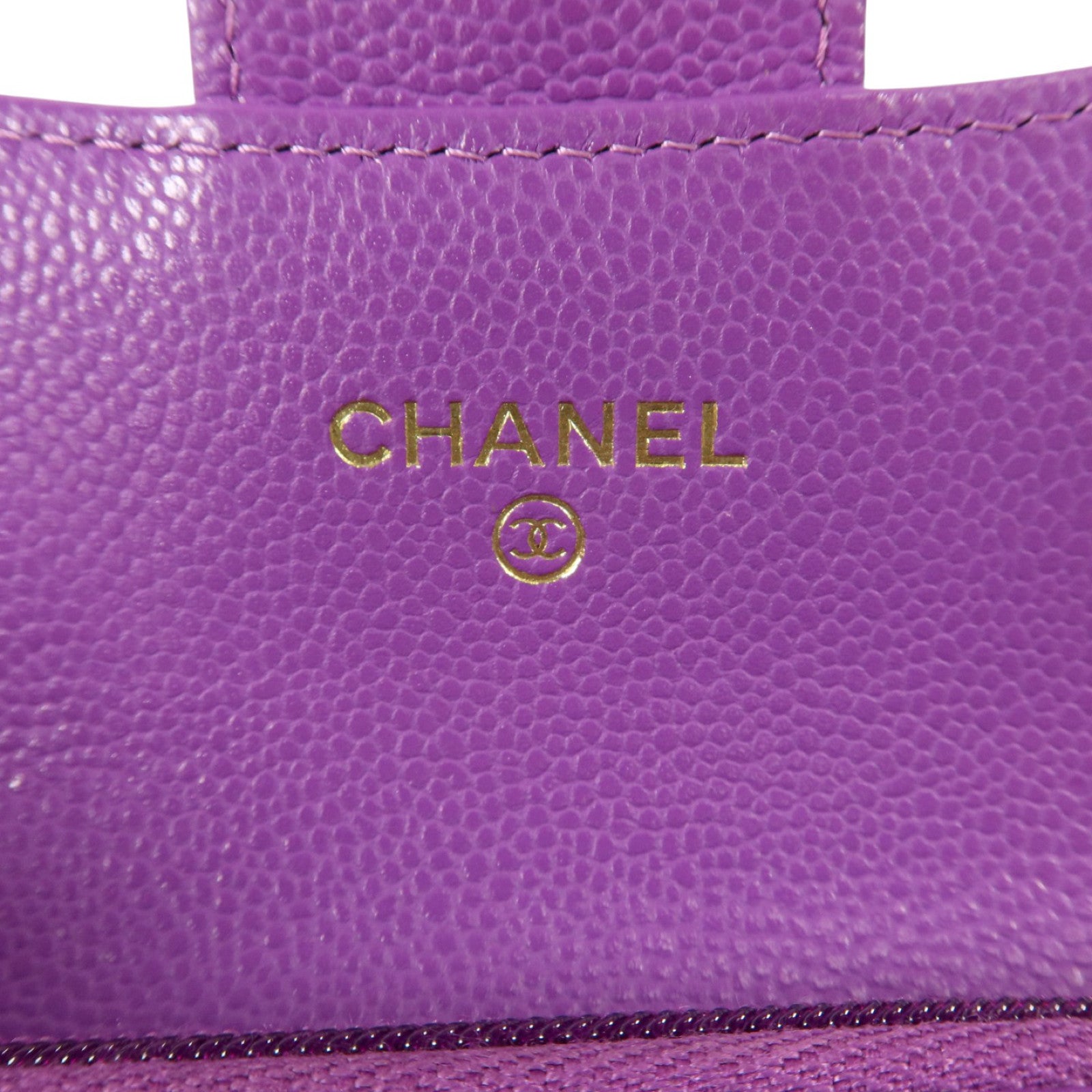 CHANEL 牛皮皮革Classic Flap Card Case金扣卡片套