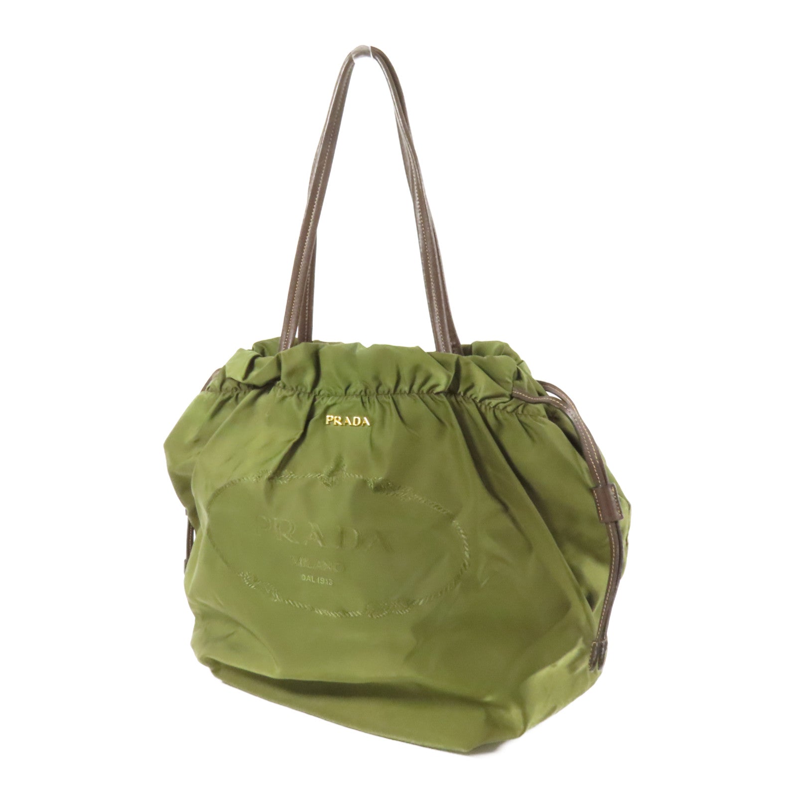 PRADA 尼龍Shoulder Bag金扣肩背袋