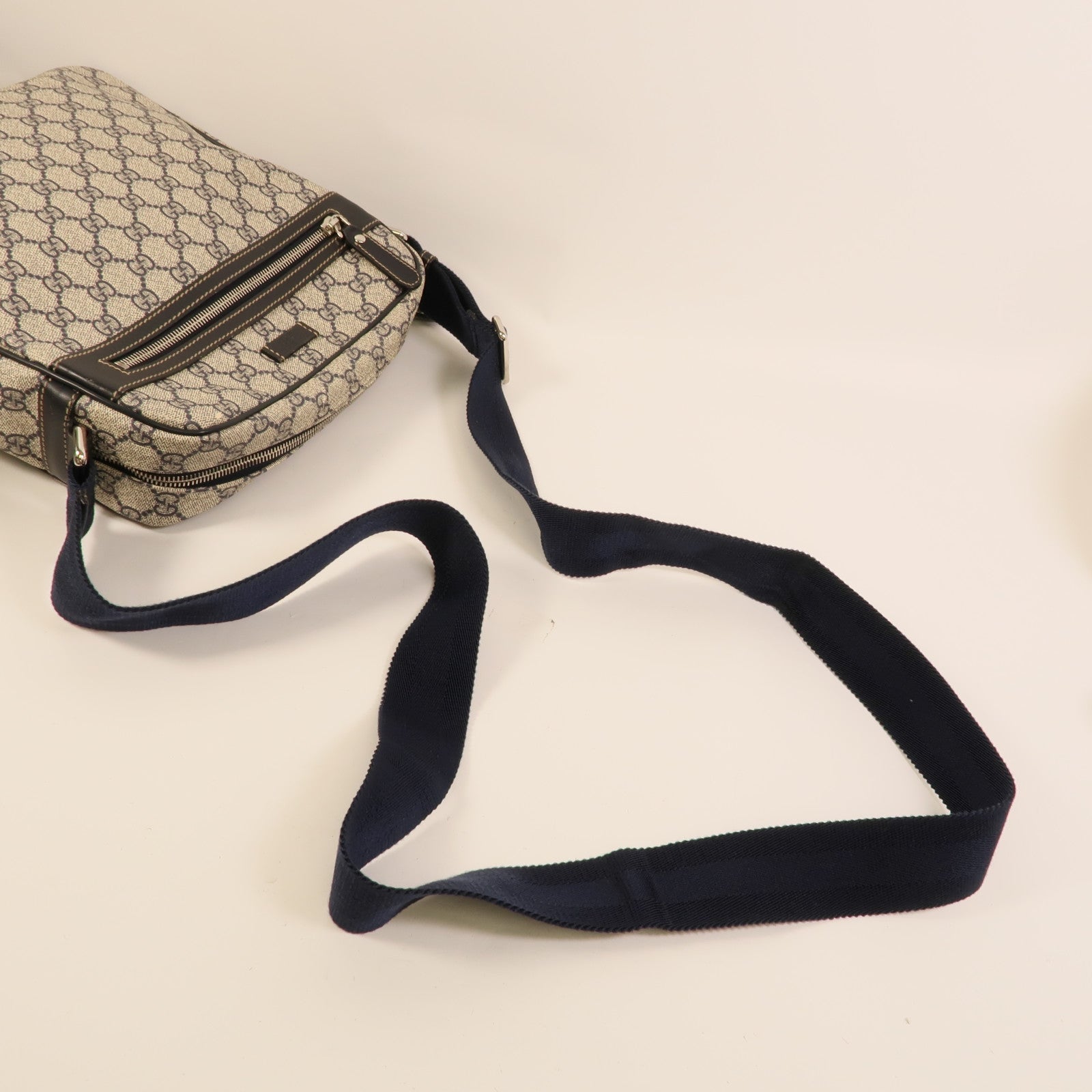 GUCCI 塗層帆布Shoulder Bag肩背袋