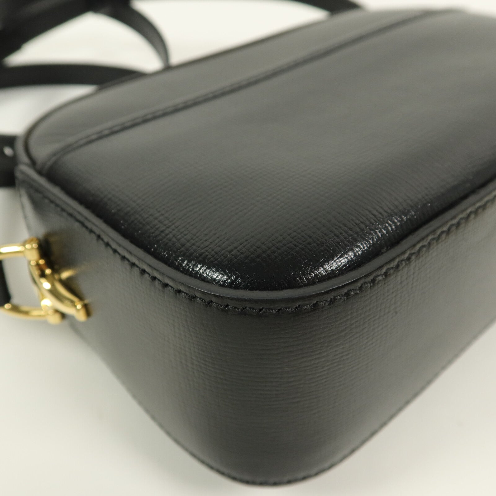 GUCCI 牛皮皮革Horsebit 1955 Small Shoulder肩背袋