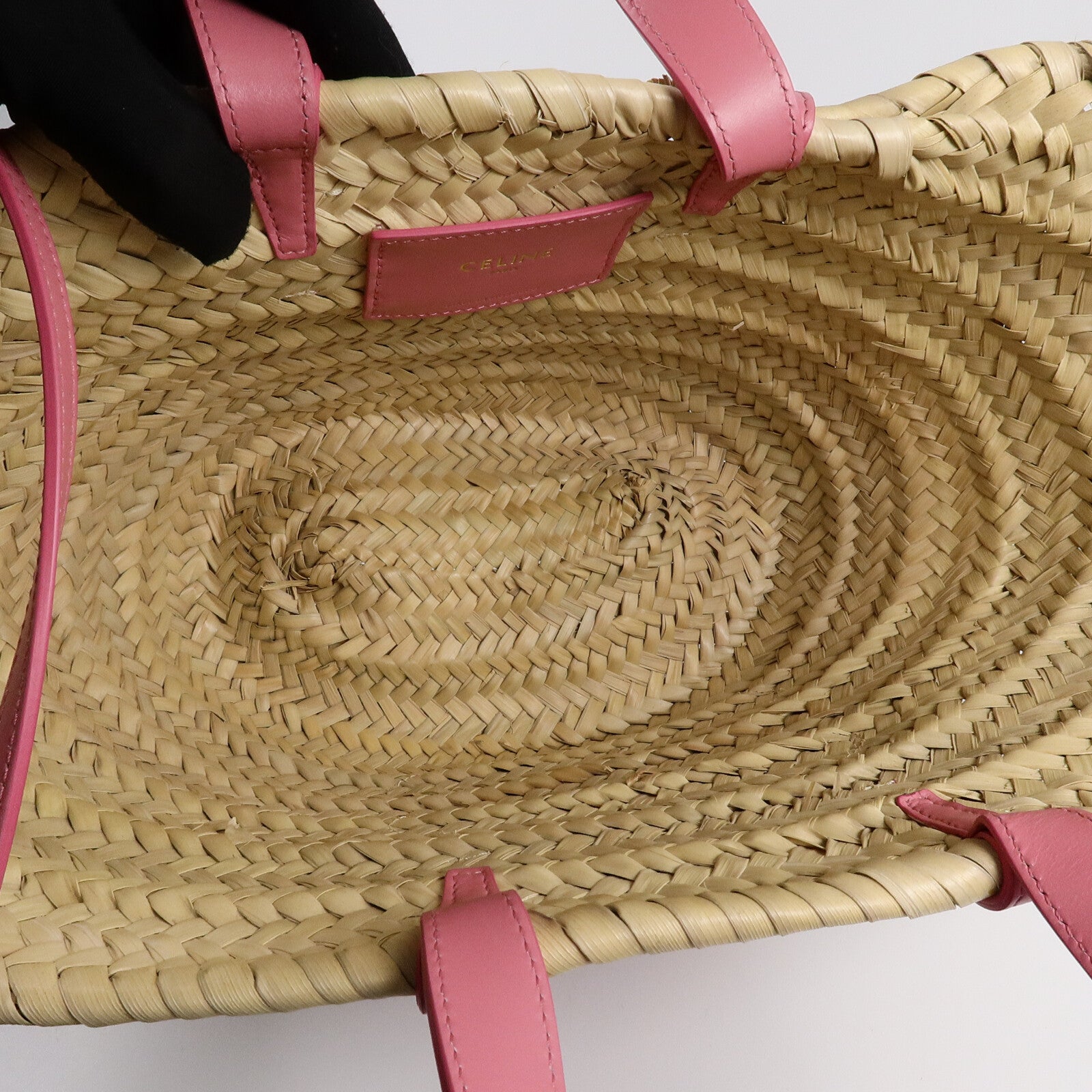 CELINE 藤料Teen Triomphe Celine Classic手挽肩背兩用袋