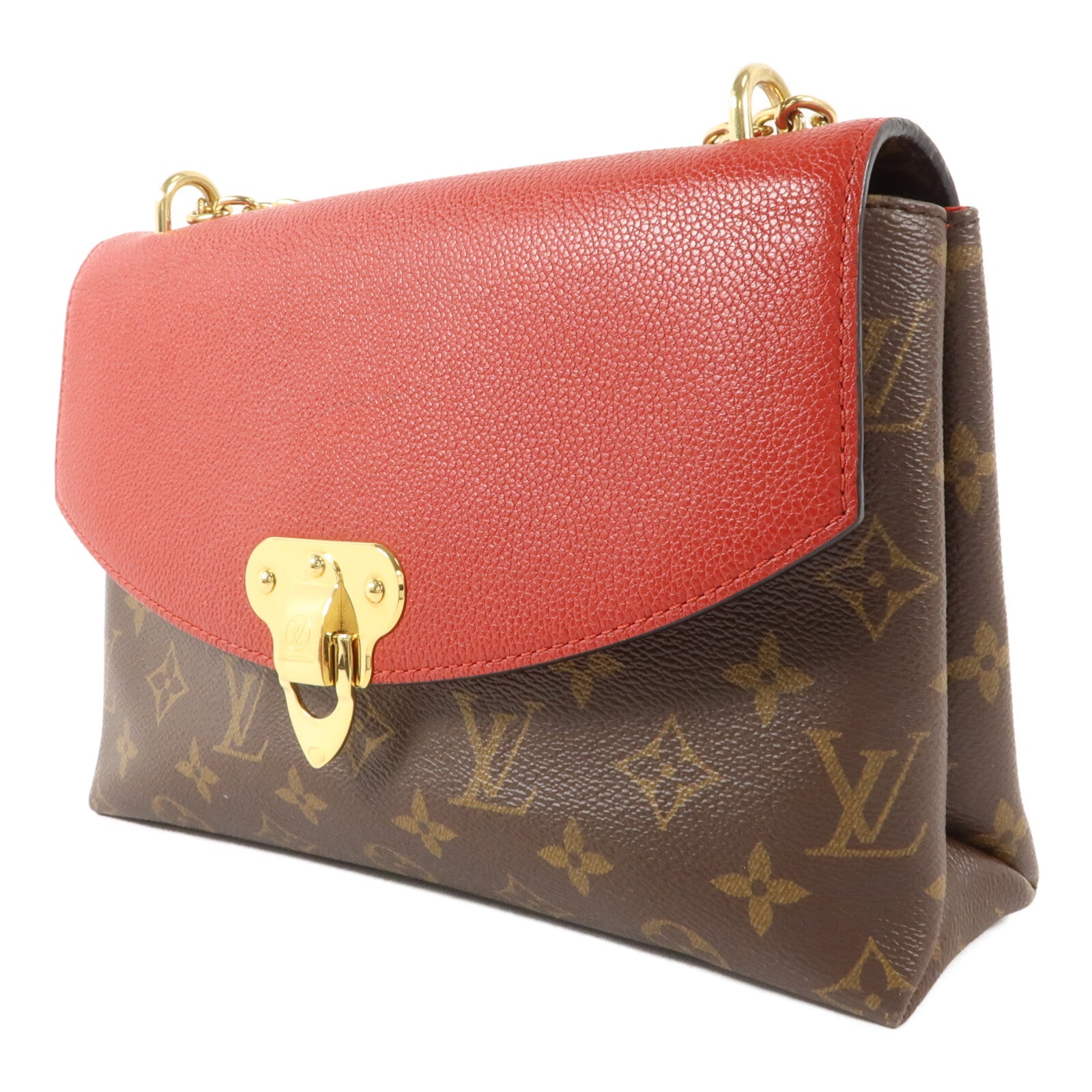 LOUIS VUITTON Monogram Saint Placide金扣肩背袋