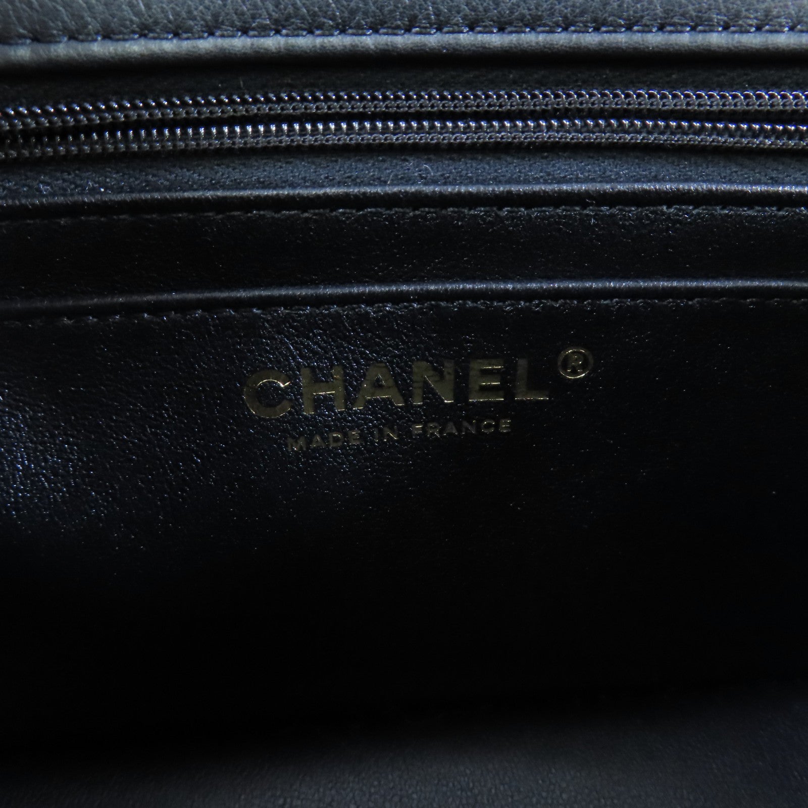 CHANEL 牛皮皮革2.55 Mini Classis Chain Shoulder Bag金扣鏈帶肩背袋