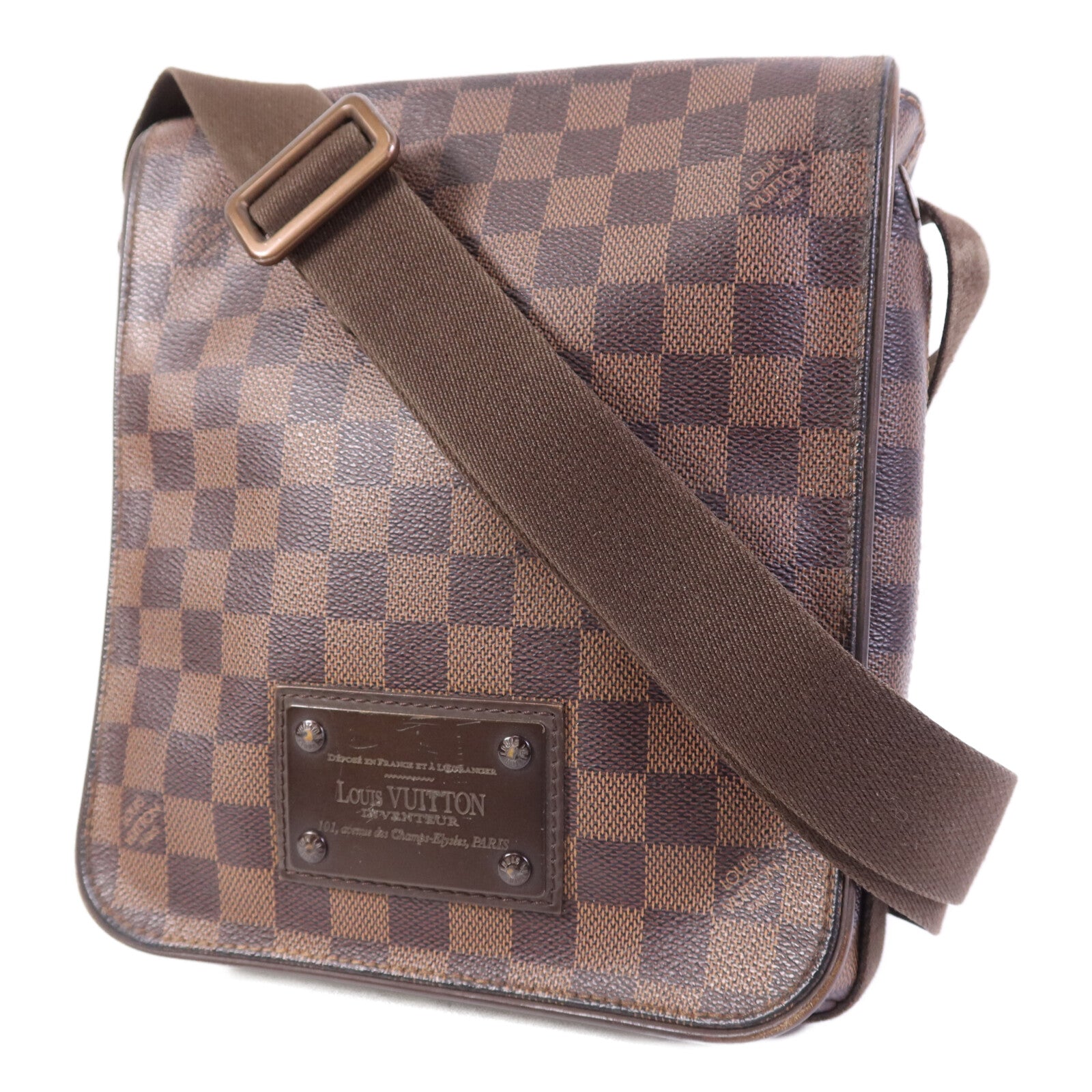 LOUIS VUITTON Damier Brooklyn PM肩背袋