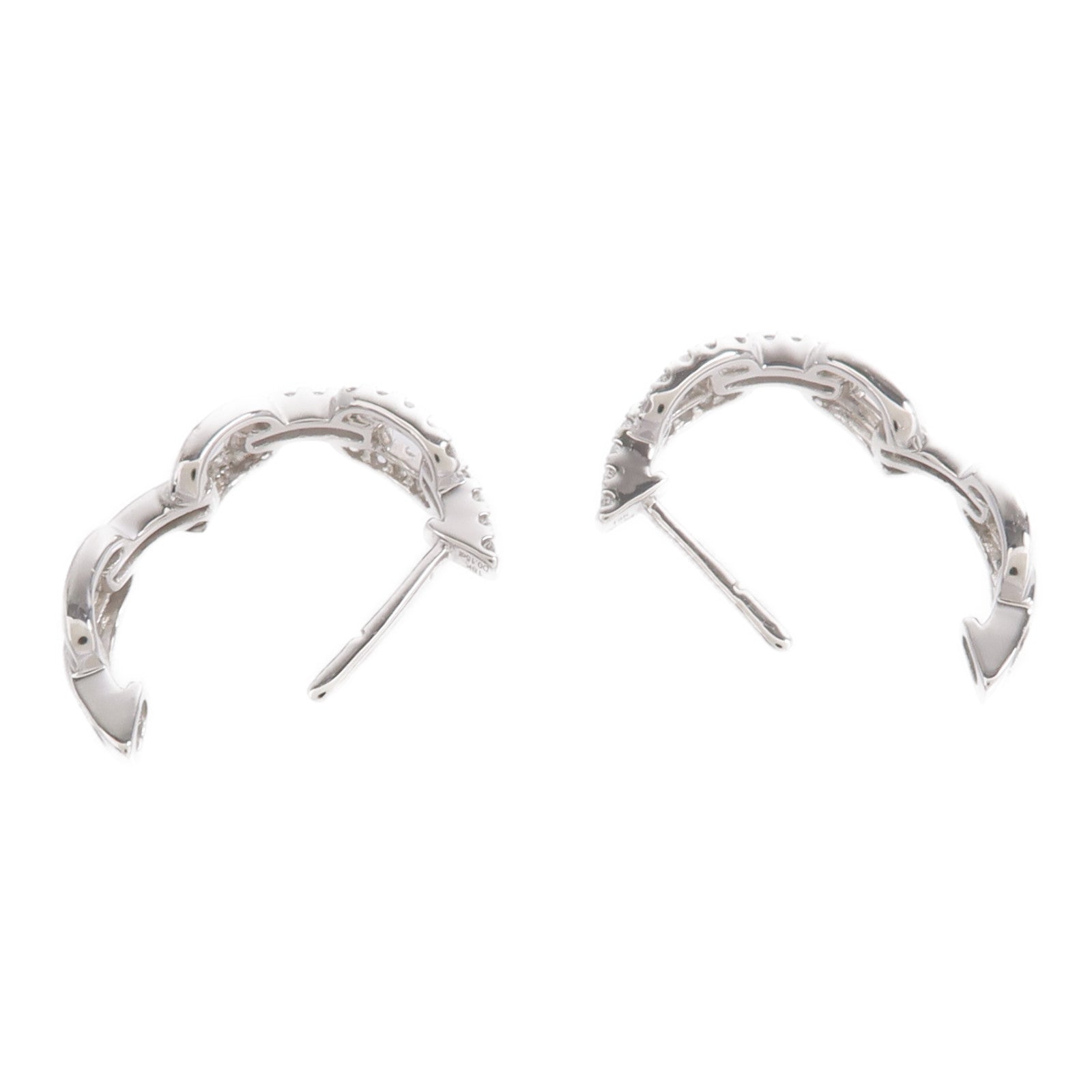 JEWELRY 18K白金Diamond Earrings鑽石耳環