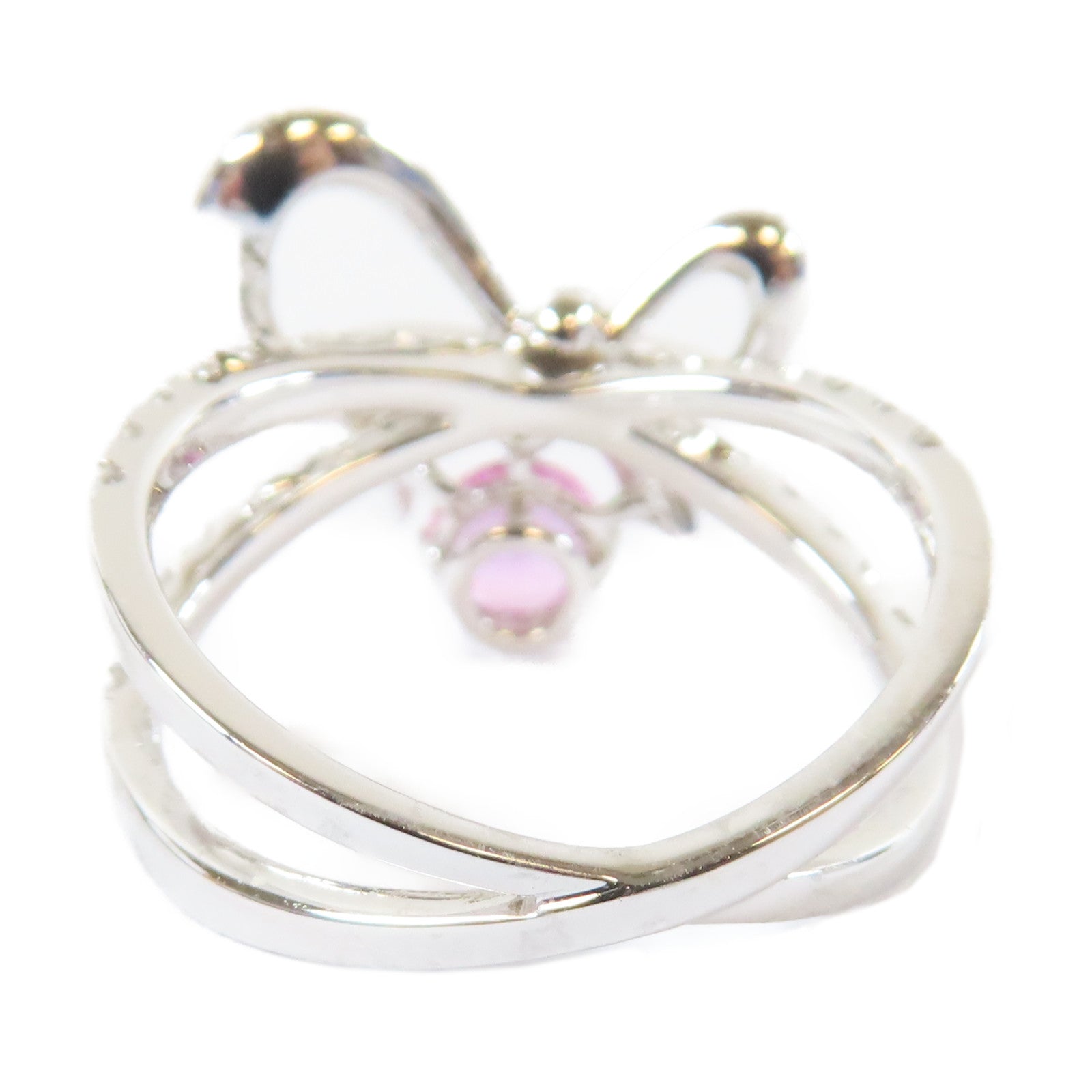 JEWELRY 【激減優惠】18K白金4.4gDiamond Ring鑽石戒指US#6