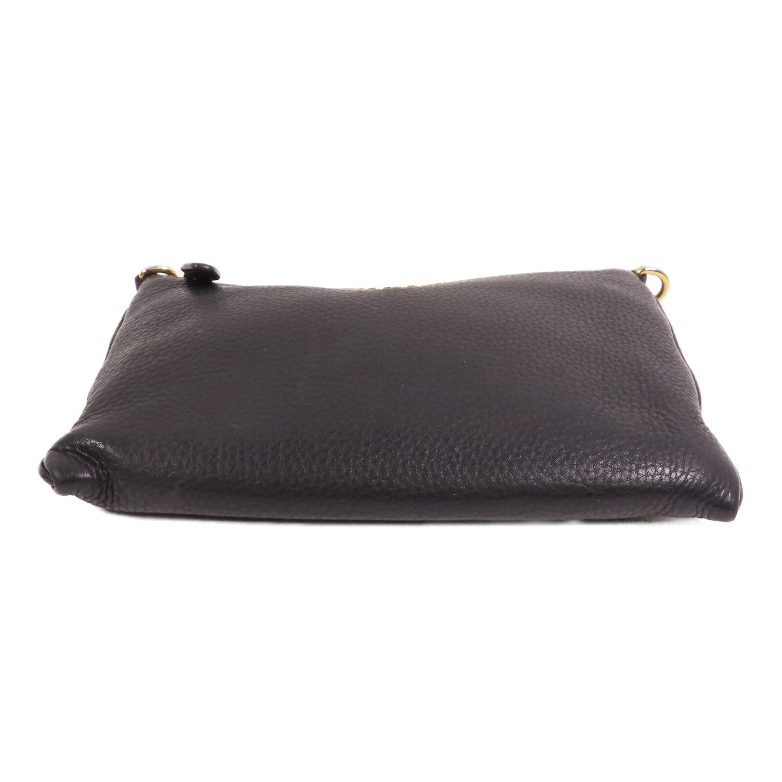 PRADA 牛皮皮革Shoulder Bag金扣肩背袋