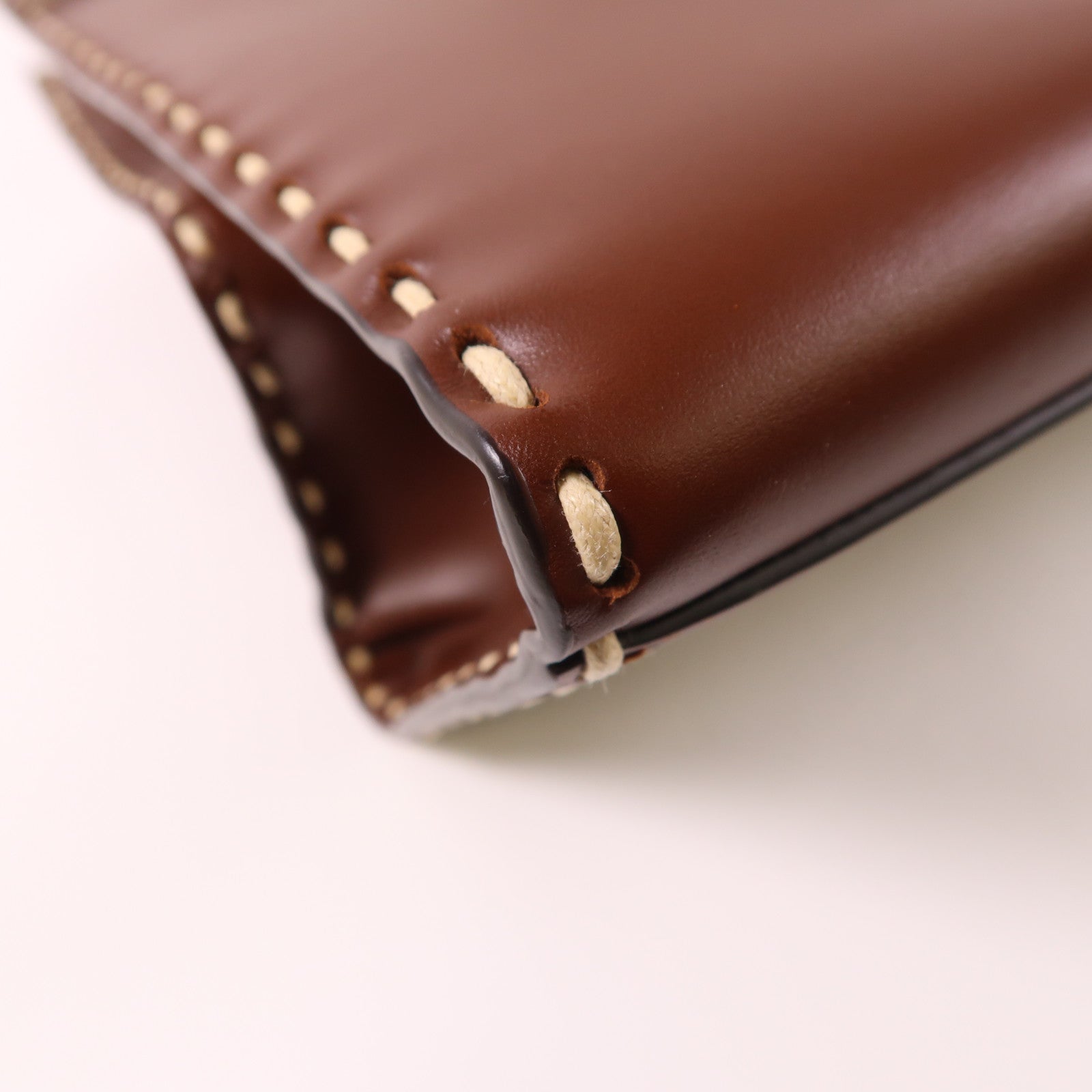 FENDI 牛皮皮革Sunshine Shopping Bag金扣手挽肩背兩用袋