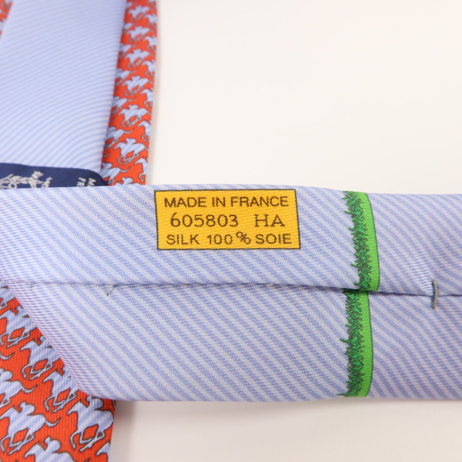 HERMES 絲質Necktie領帶