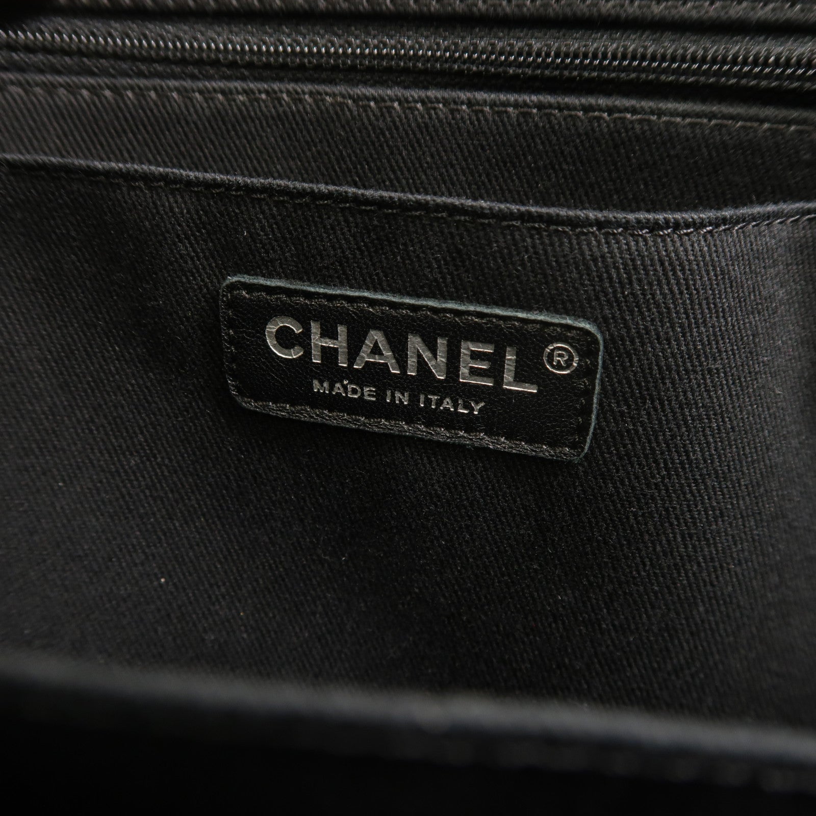 CHANEL 牛皮皮革Chain Shoulder手挽肩背兩用袋