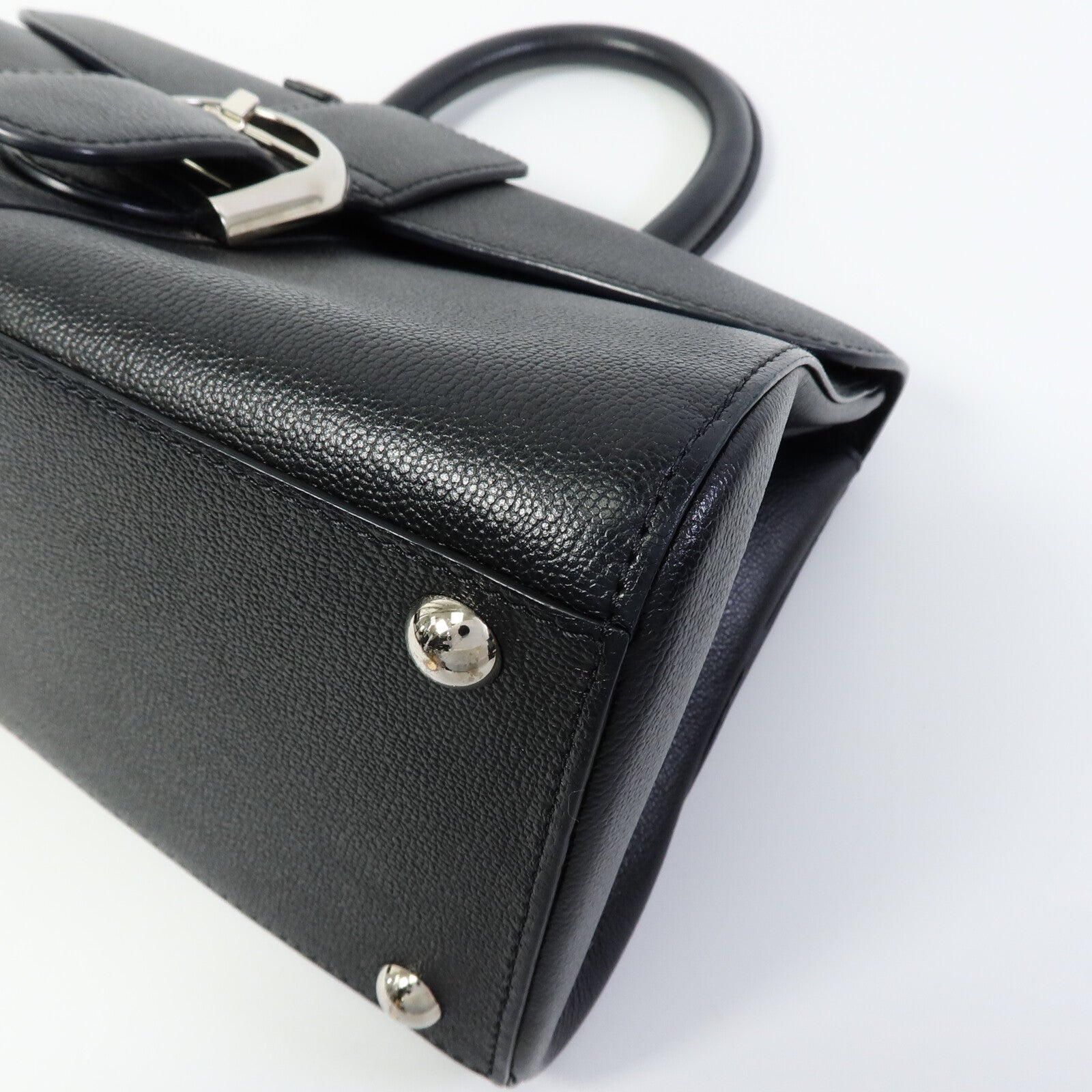 Delvaux 牛皮皮革Brillant East West手挽肩背兩用袋