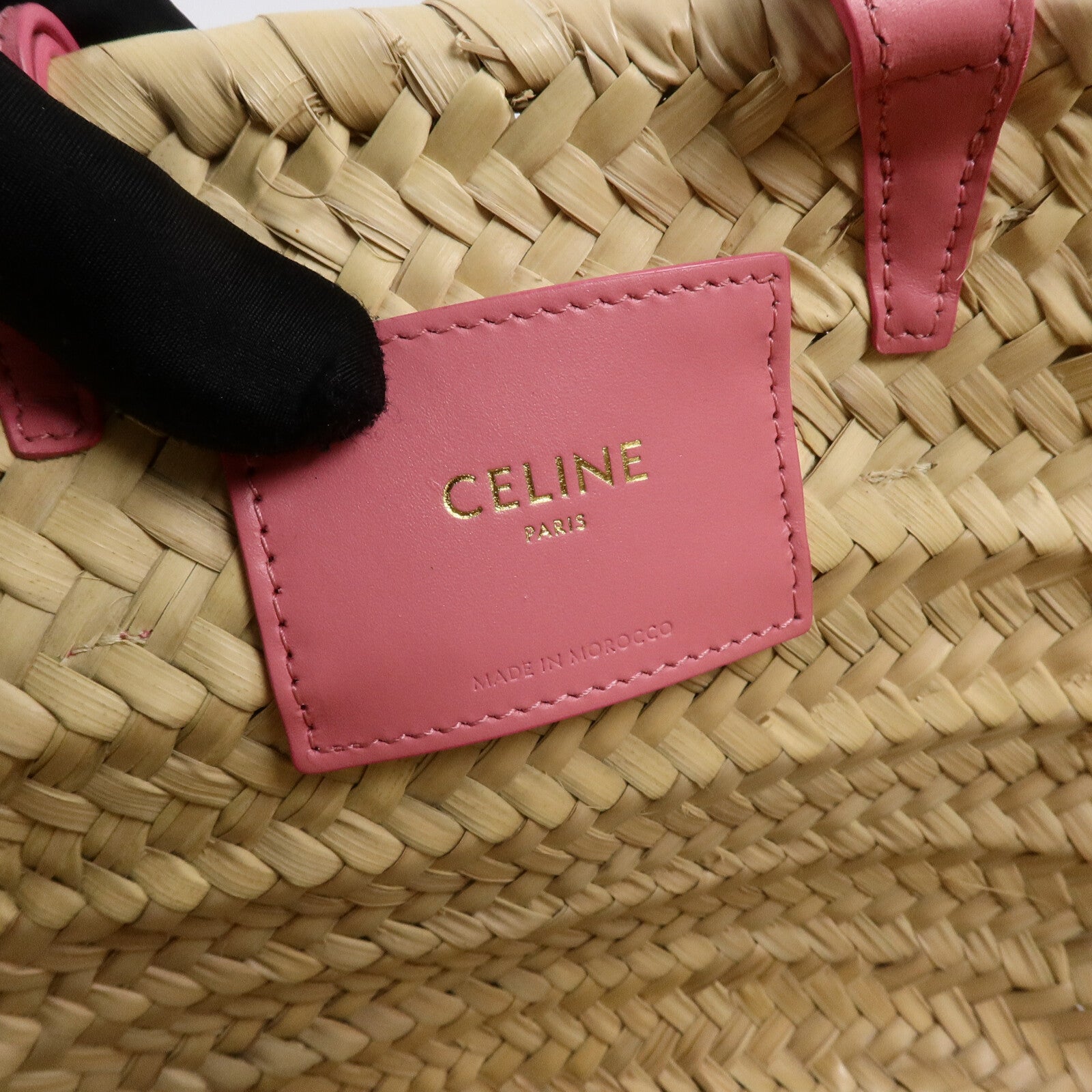 CELINE 藤料Teen Triomphe Celine Classic手挽肩背兩用袋