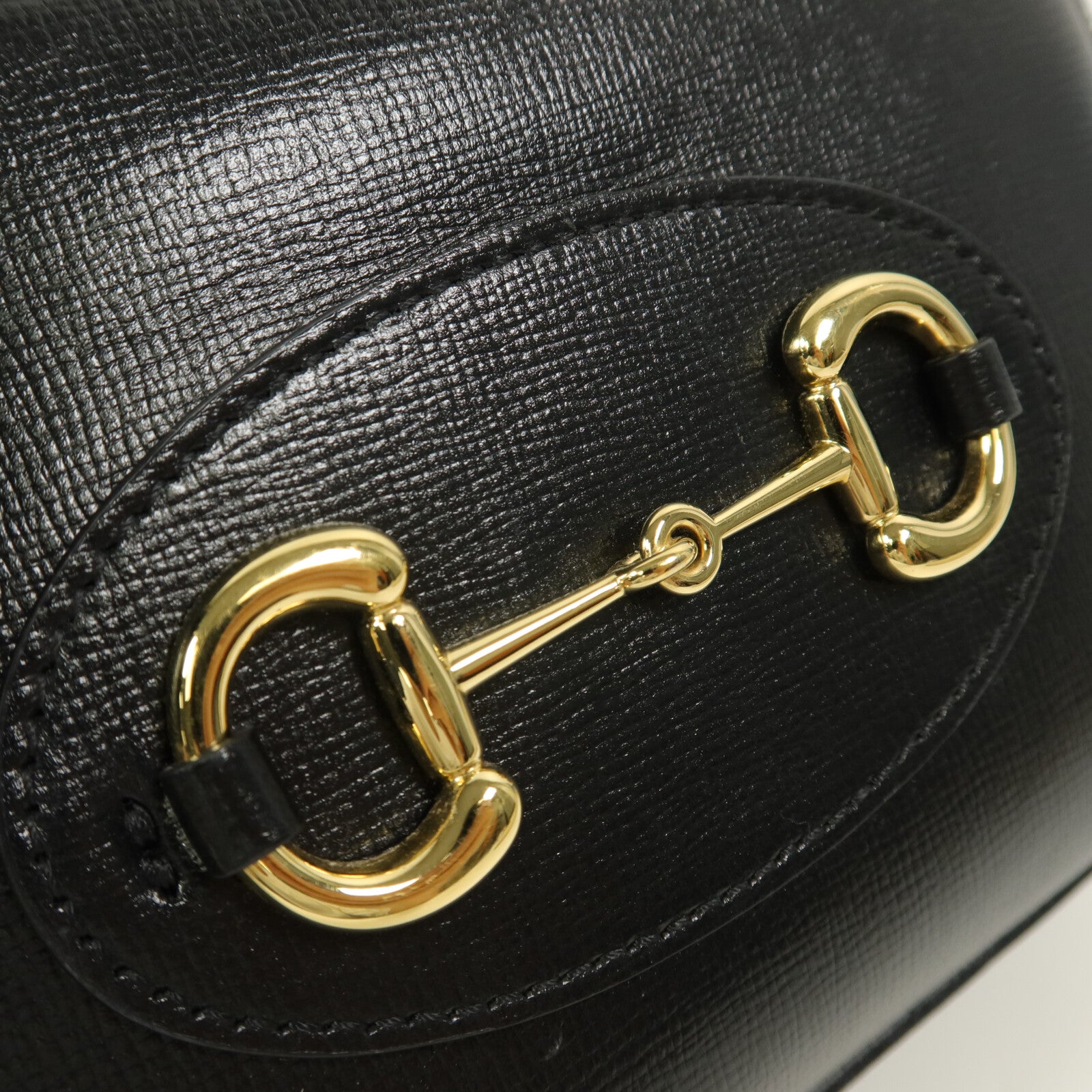 GUCCI 牛皮皮革Horsebit 1955 Small Shoulder肩背袋