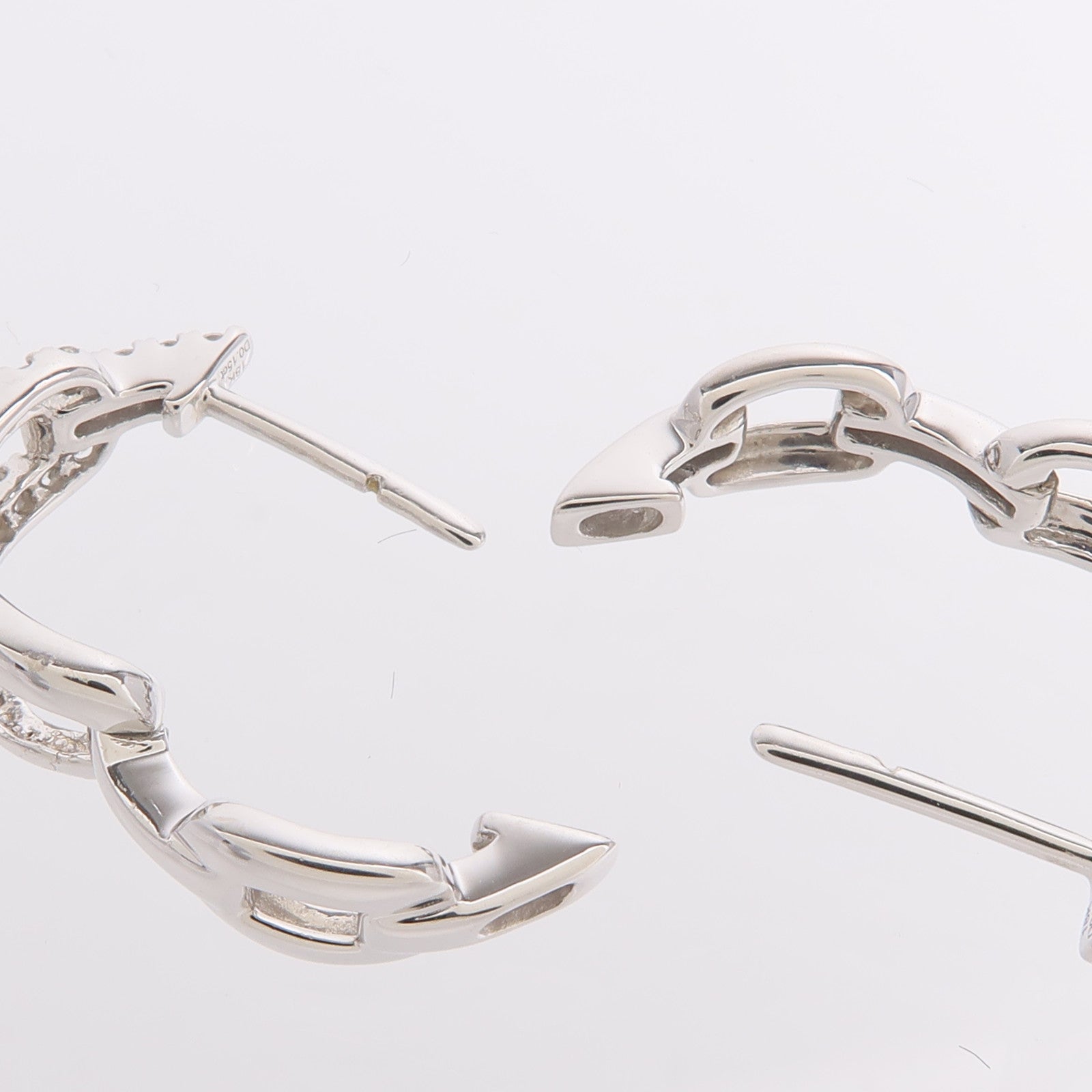 JEWELRY 18K白金Diamond Earrings鑽石耳環
