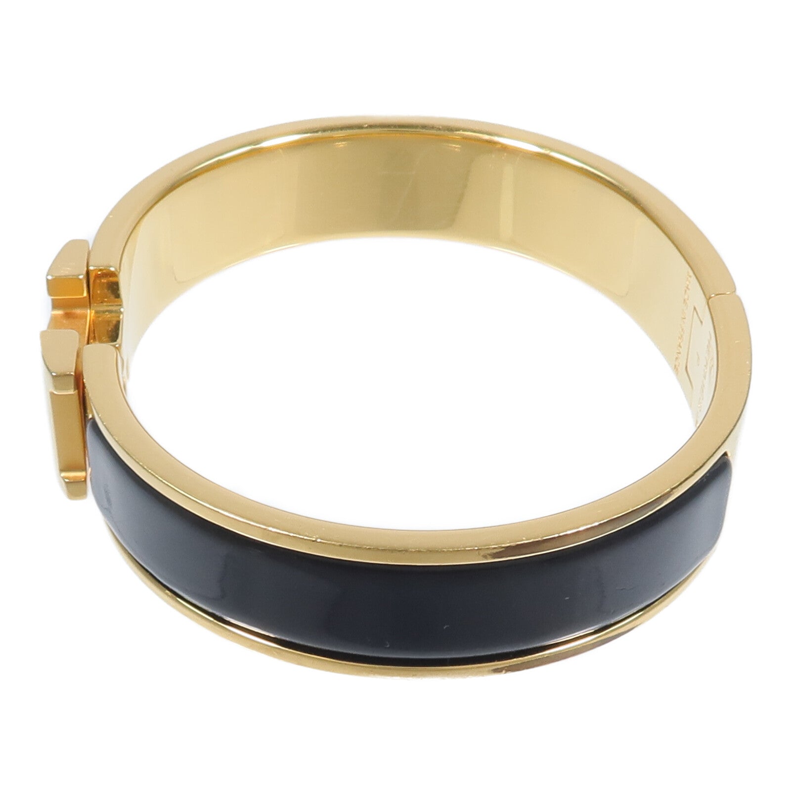HERMES 琺瑯/金屬Clic H Bracelet手鐲